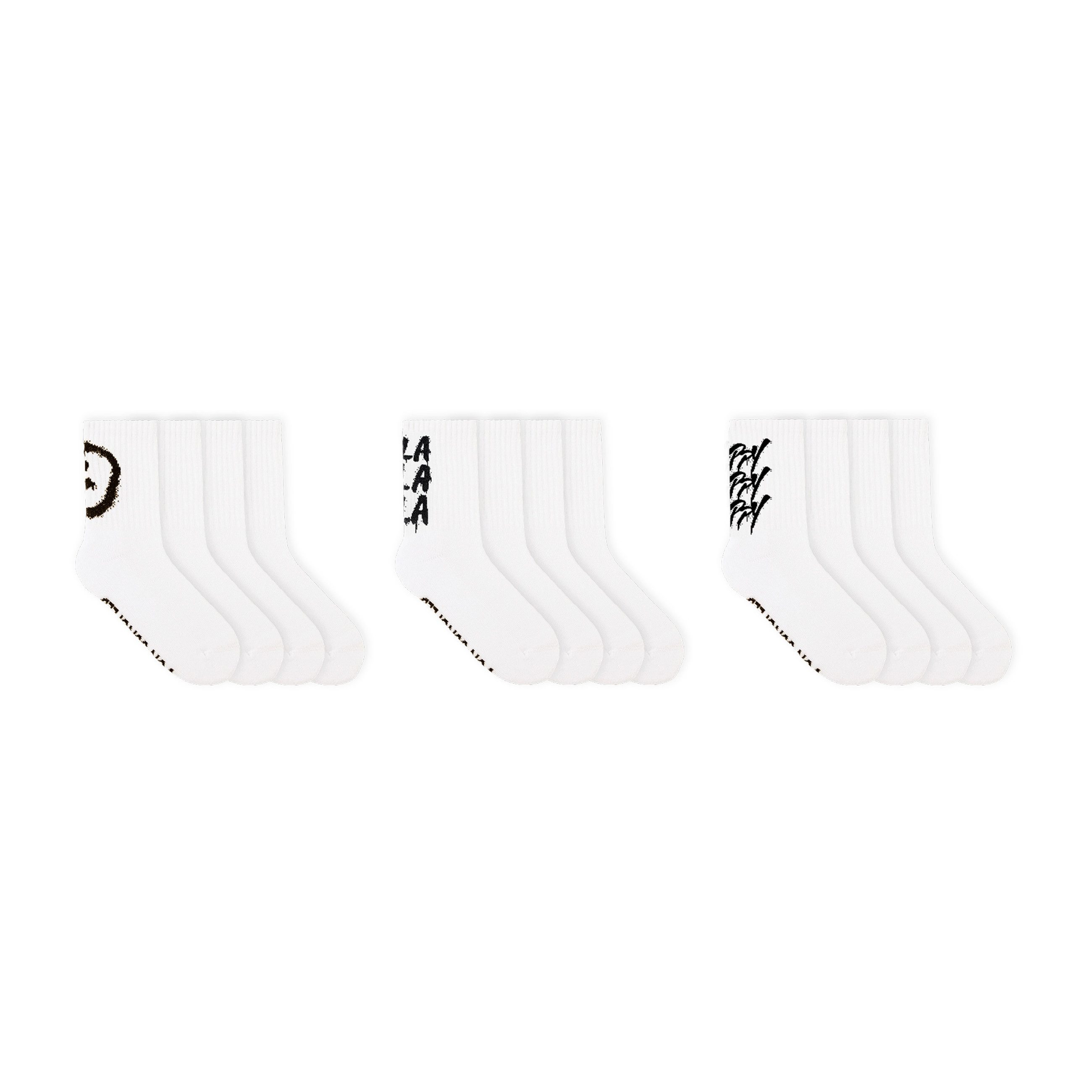 Socken Exklusiv: Kids Tennis Socken Bundle in mehrfarbig