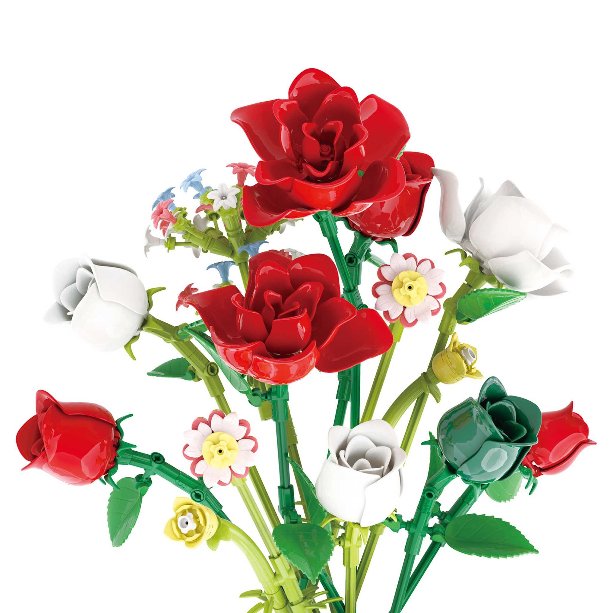 BAKA 33801 - Rosen in der Vase (Baka) Spielbausteine