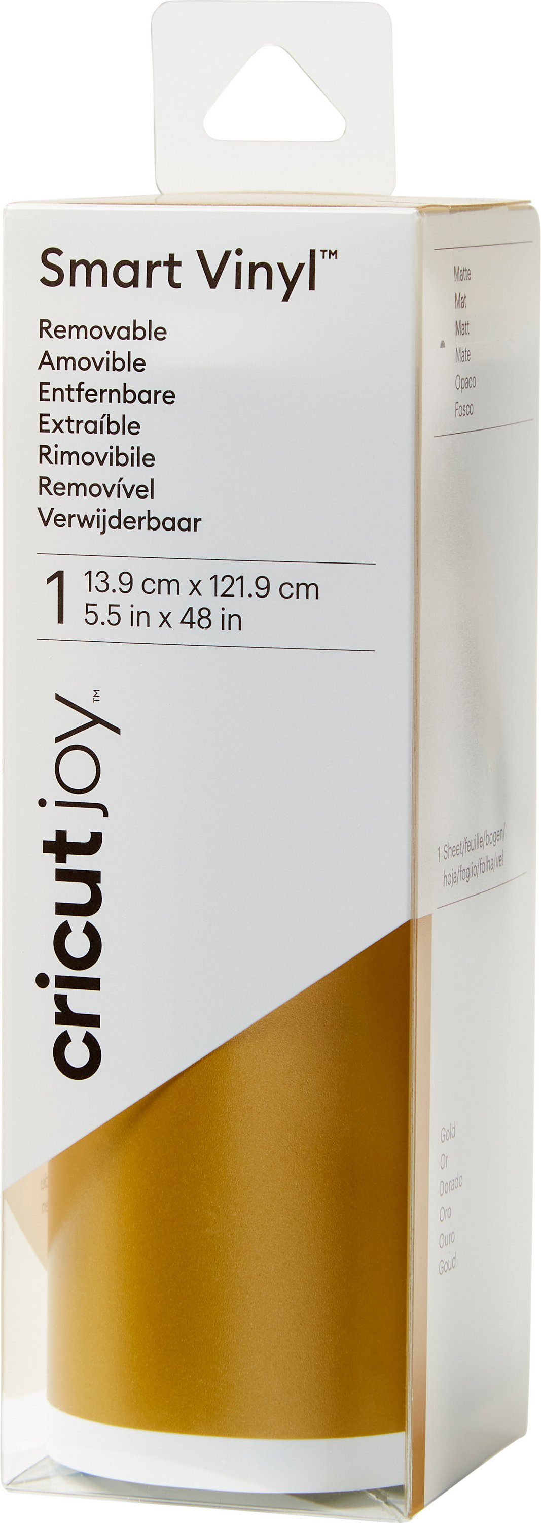 Cricut Wandfolie Joy Vinylfolie Smart Vinyl Removable, selbtsklebend matt 1 günstig online kaufen