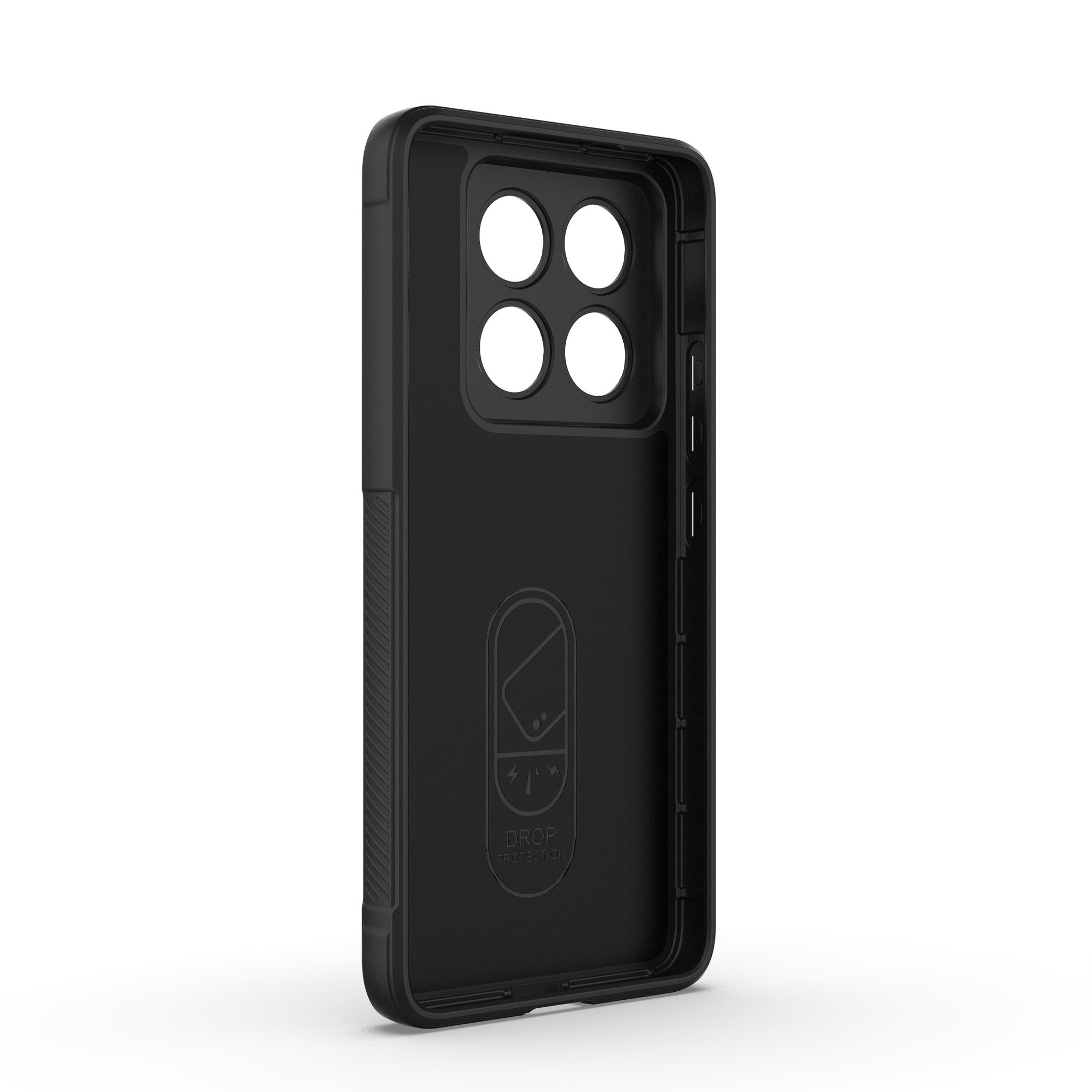 Tec-Expert Handyhülle Cover Hülle für Xiaomi 14T Pro 6.67 Zoll, 6.67, Case mit Griffzonen und Mikrofaser Inlay
