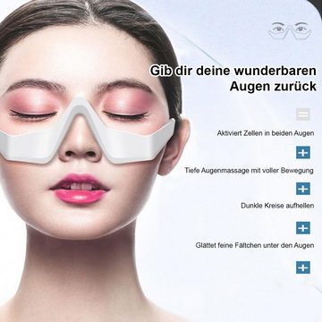 DOPWii Kosmetikbehandlungsgerät 2 in 1 Augenmassagegerät, 3D-Augenschönheitsgerät zur, Beseitigung dunkler Augenringe und zur Entspannung der Augenmüdigkeit