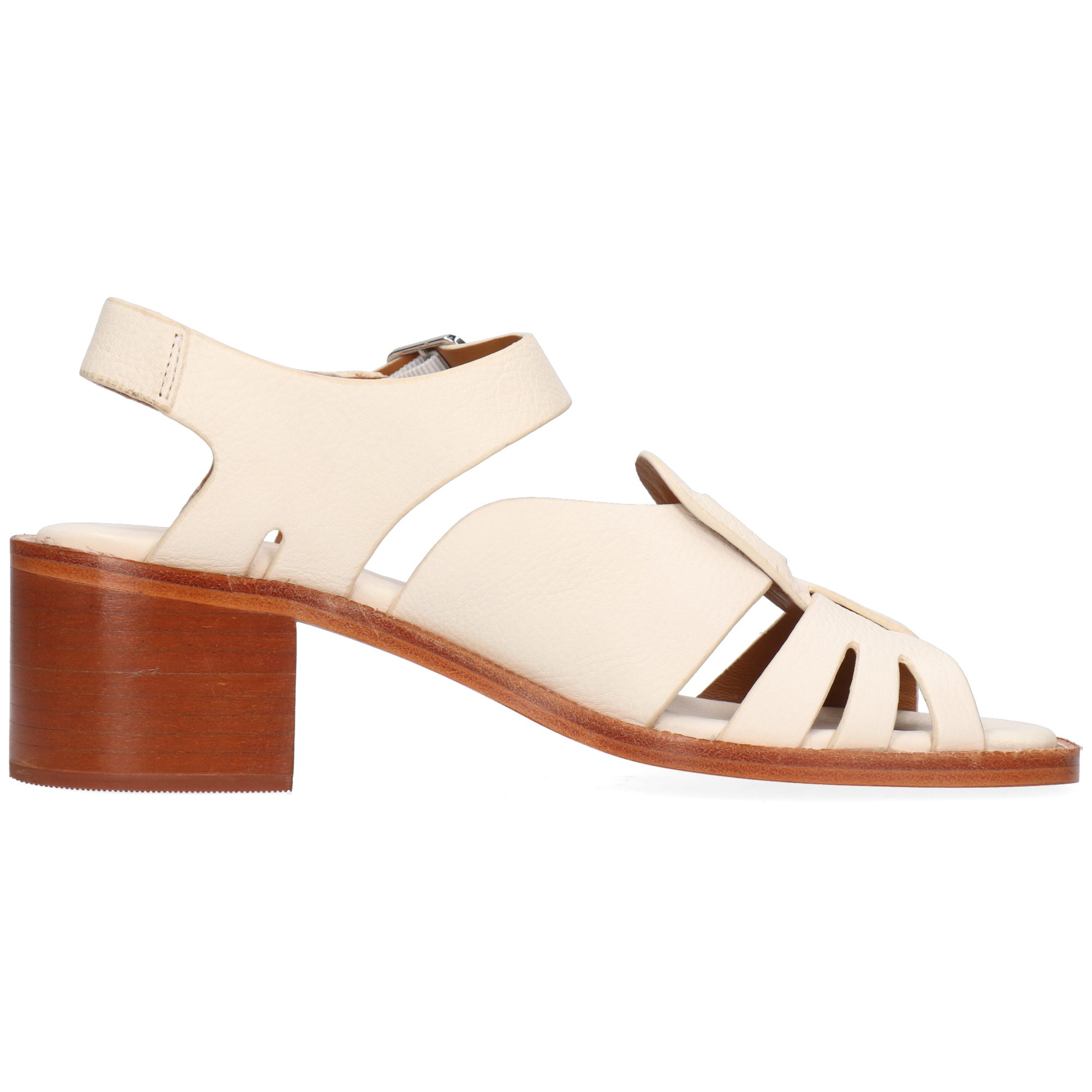 Melvin & Hamilton Charlotta 1 Leder-Sandalen für Damen Sandale Block-Absatz, Echtes Leder