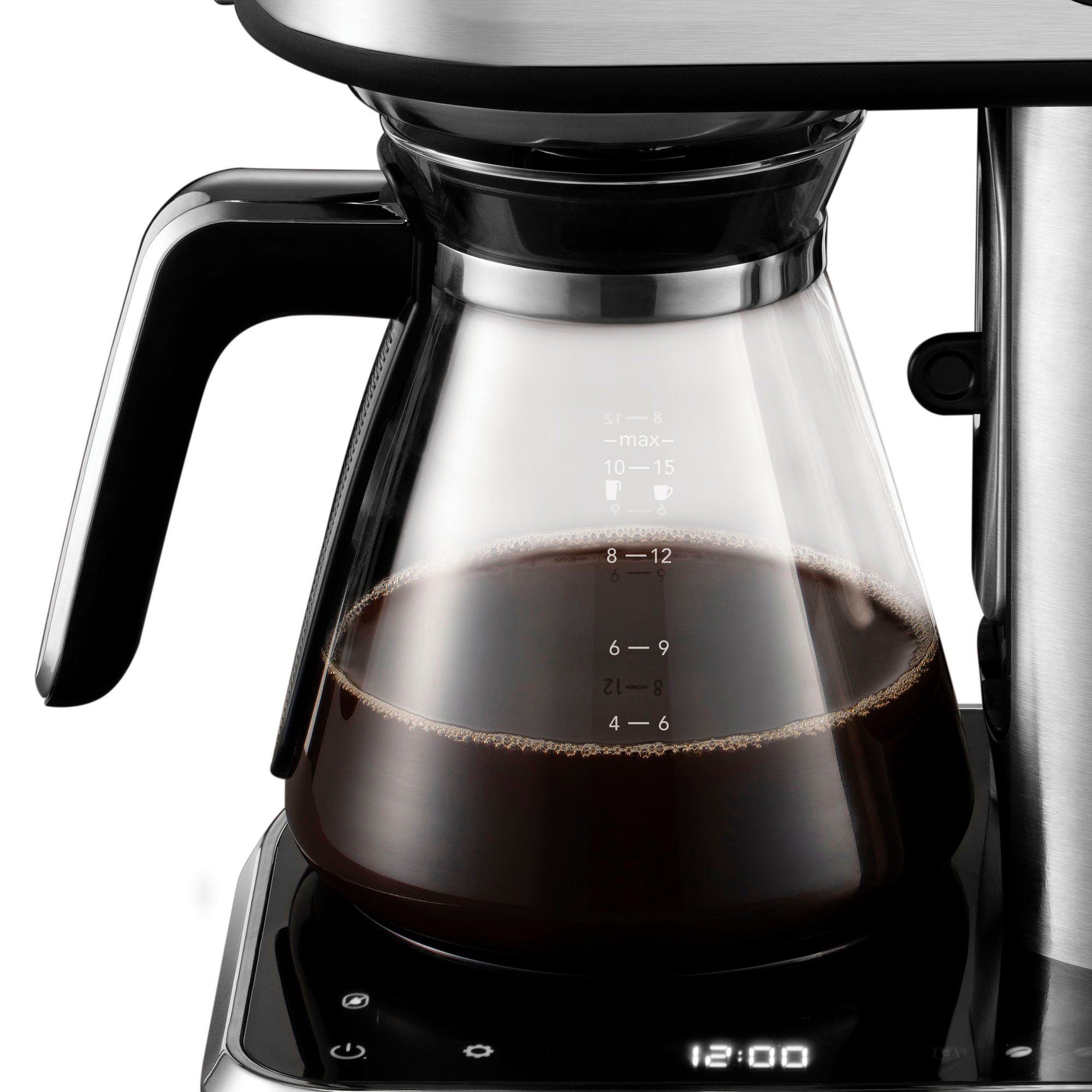 RUSSELL HOBBS Filterkaffeemaschine Attentiv Coffee Bar, 1,25l Kaffeekanne, 26230-56 1x4 Papierfilter