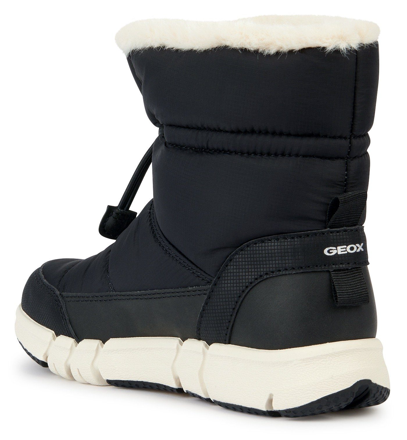 ABX TEX-Ausstattung B mit J FLEXYPER GIRL Geox schwarz Winterstiefel