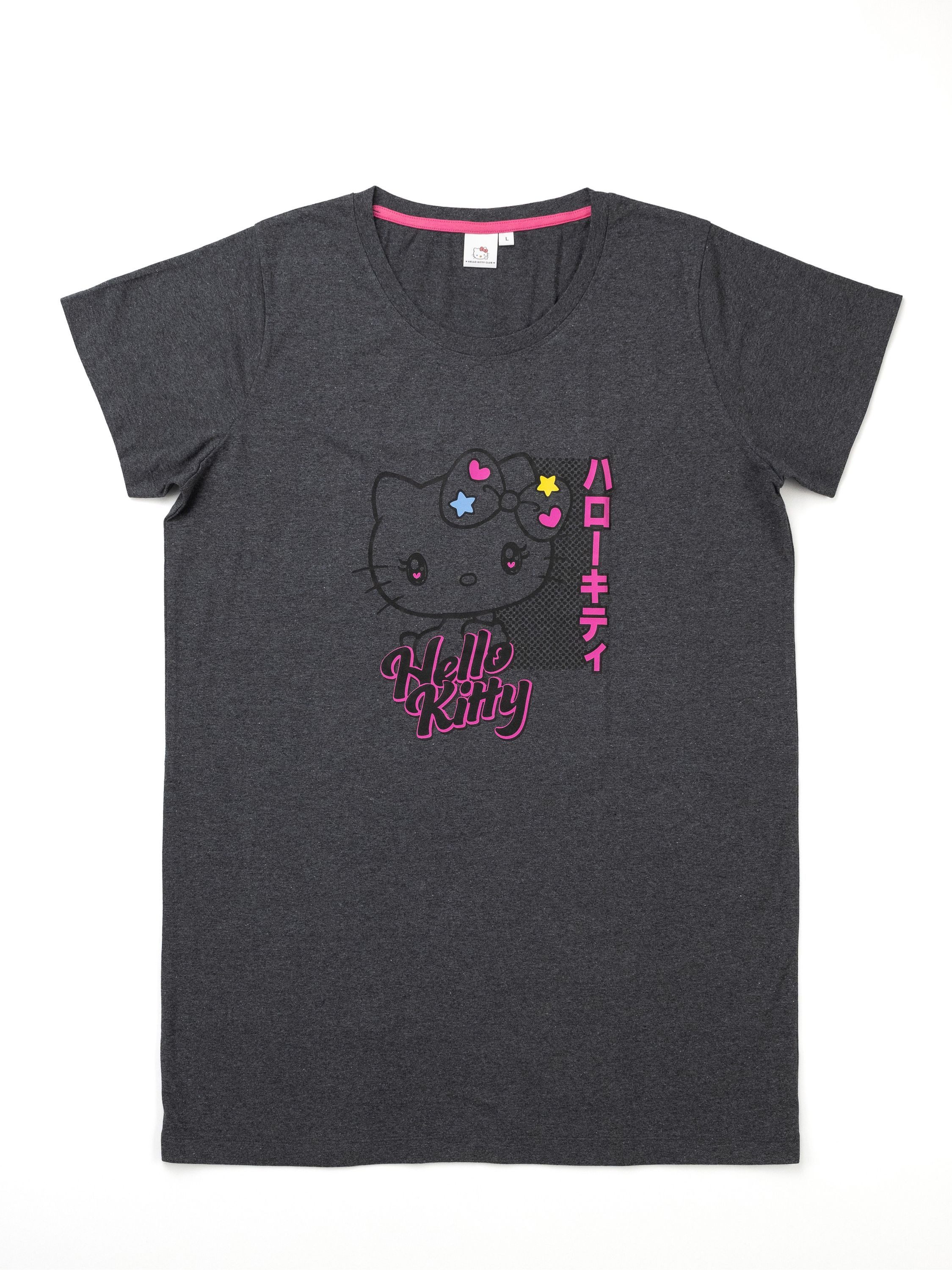 United Labels® Nachthemd Hello Kitty Nachthemd Schlafshirt Pyjama Kurzarm O günstig online kaufen