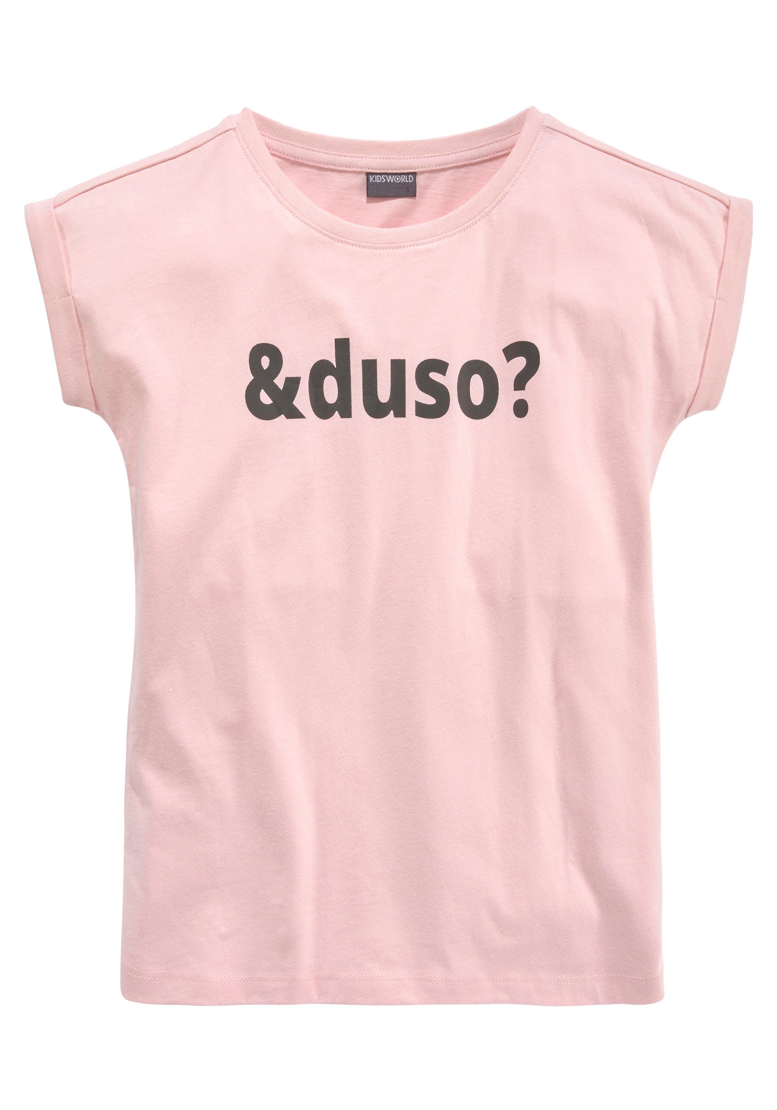 bequemer T-Shirt in KIDSWORLD Passform &duso?