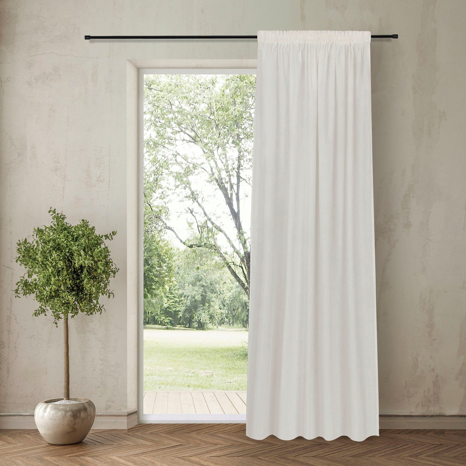 Feel of Nature Gardine Torben, Kräuselband günstig online kaufen