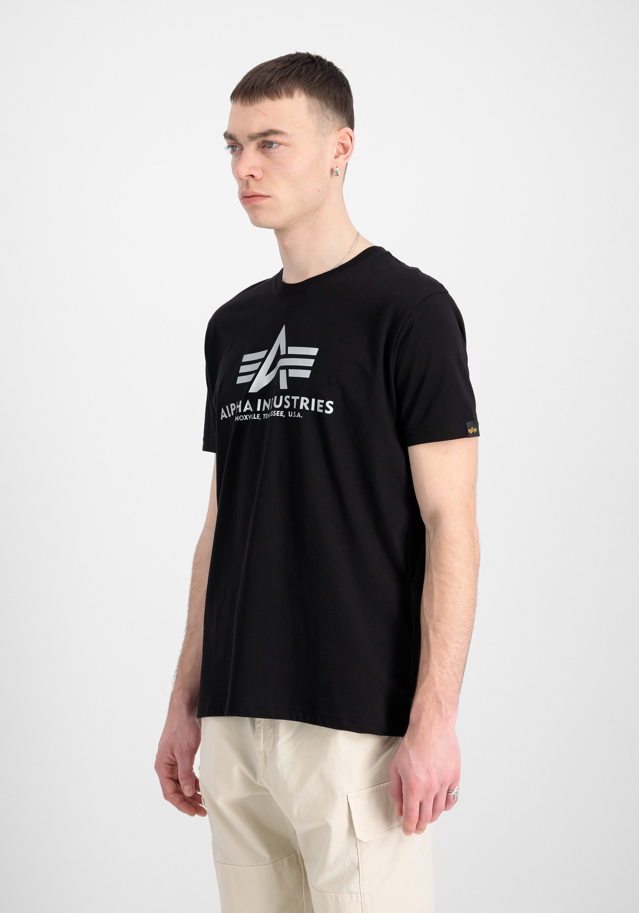 Alpha Industries T-Shirt Basic T-Shirt BL Carbon