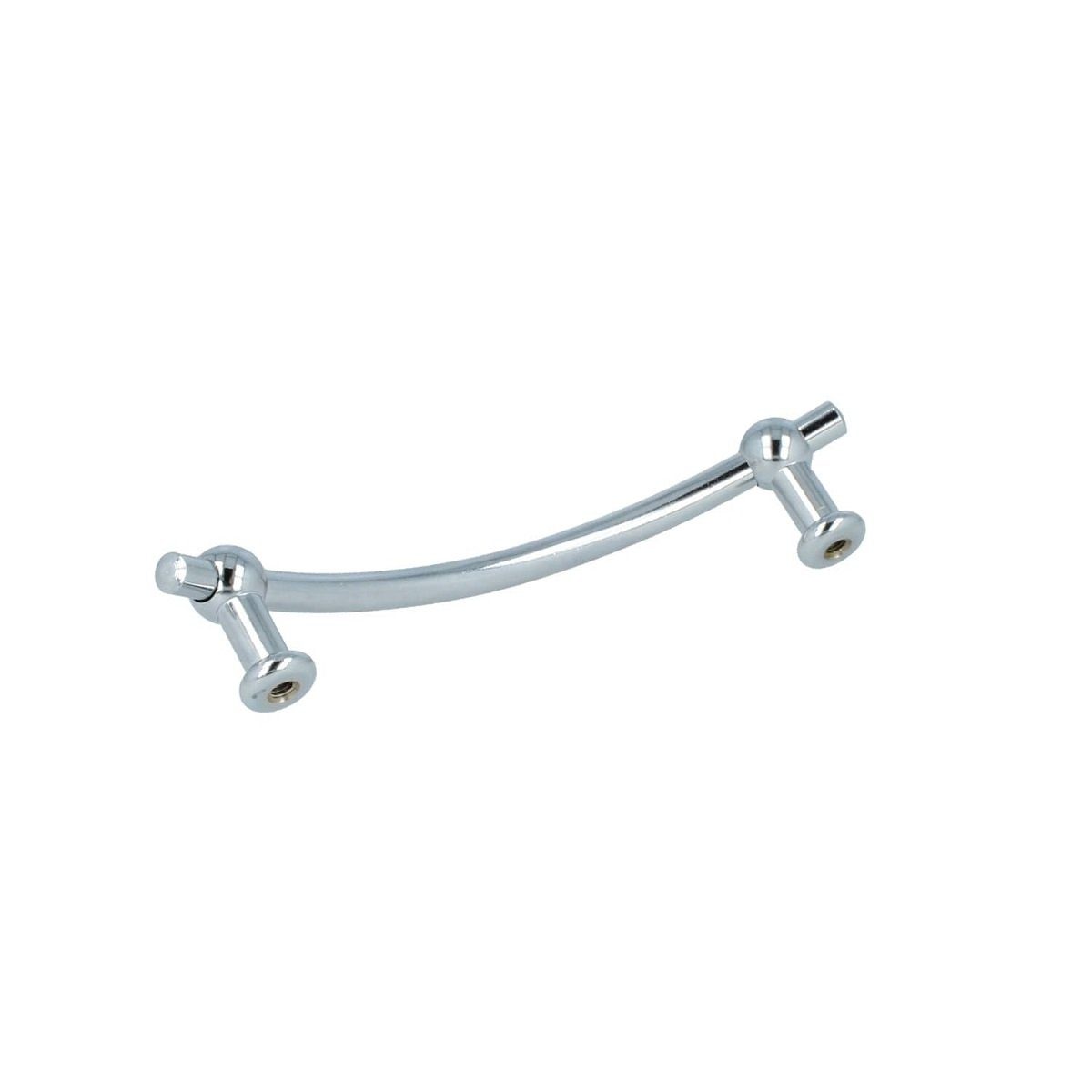 Möbelbeschlag Chrom glänzend finish 96mm Lochabstand Möbelgriff