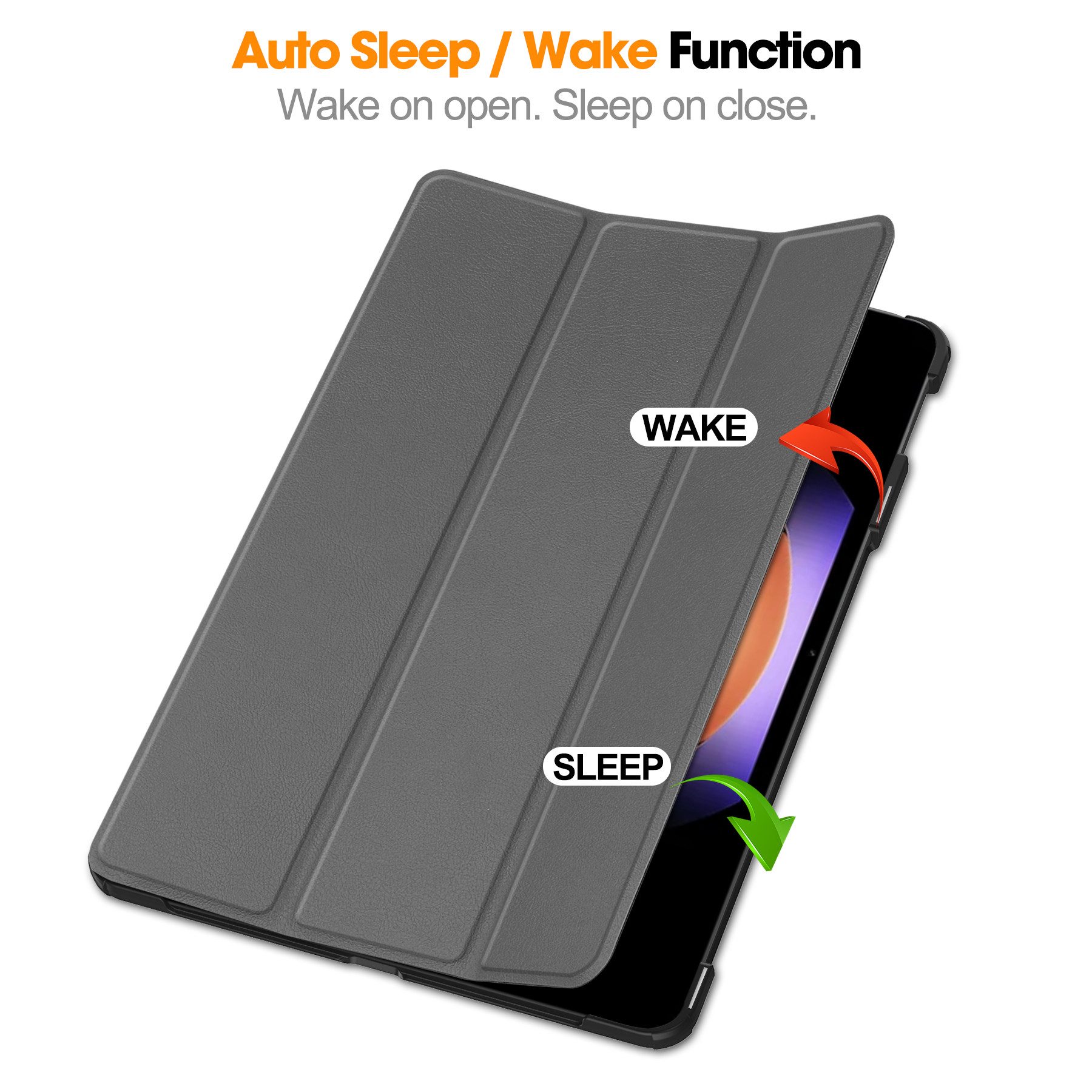 Lobwerk Tablet-Hülle Schutzhülle für Xiaomi Pad 6S Pro 2024 12.4 Zoll, Wake & Sleep Funktion, Sturzdämpfung, Aufstellfunktion