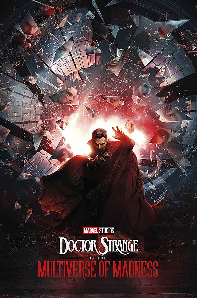 Grupo Erik Poster Doctor Strange Poster Marvel In the Multiverse of Madness 61