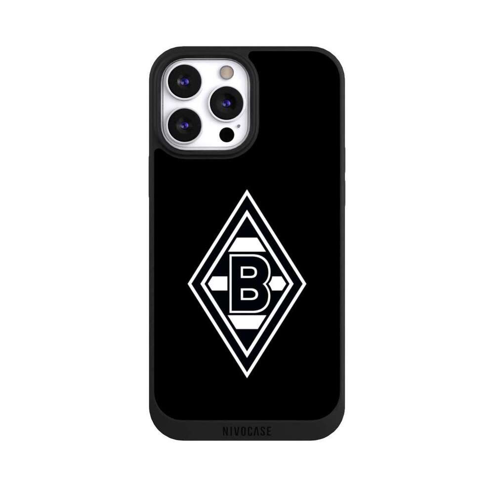 Handyhülle Wappen Borussia Mönchengladbach Gladbach Borussia Raute Schwarz