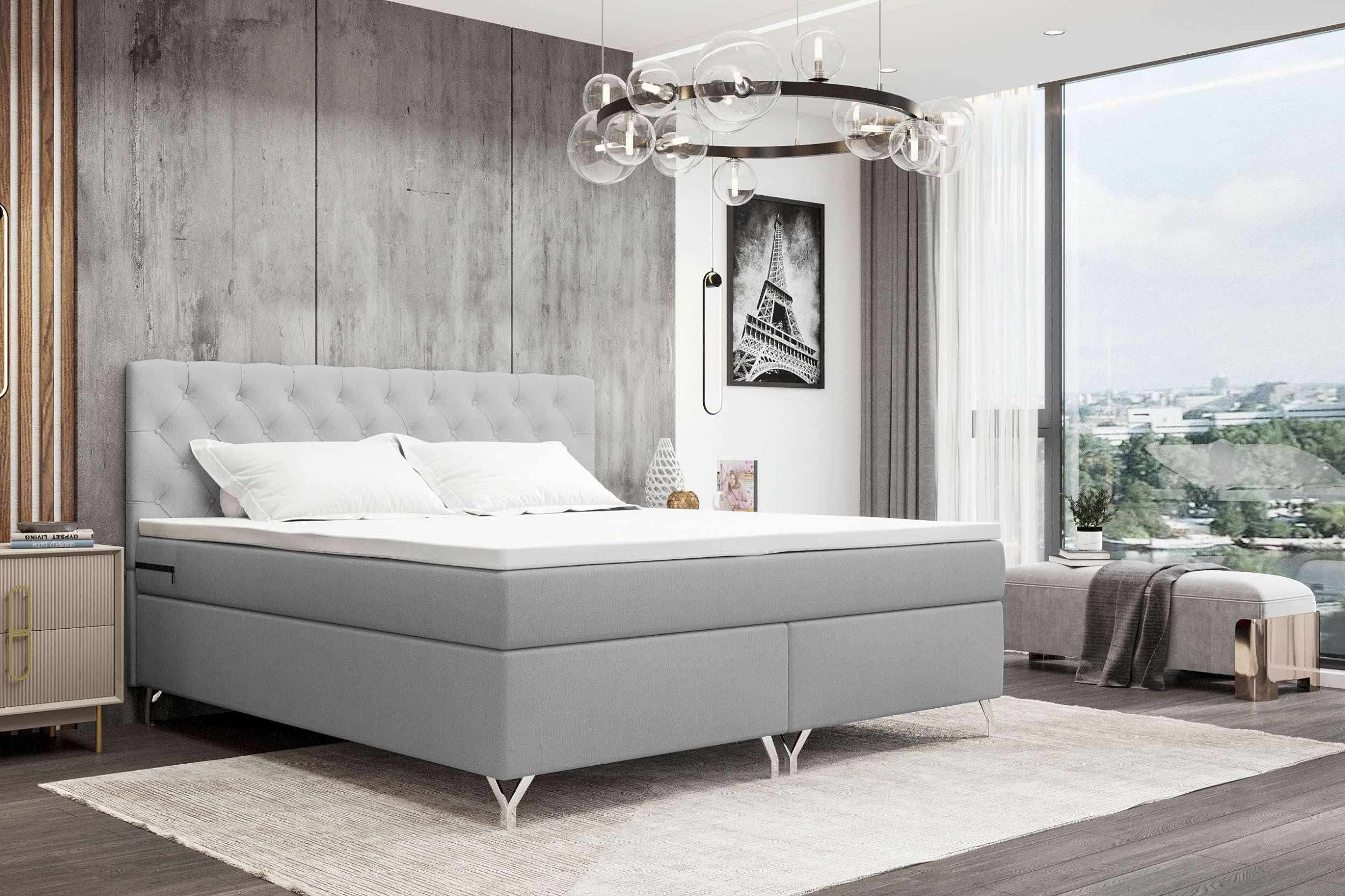 99rooms Boxspringbett Prestige (Schlafzimmerbett, Bett), 140/160/180 günstig online kaufen