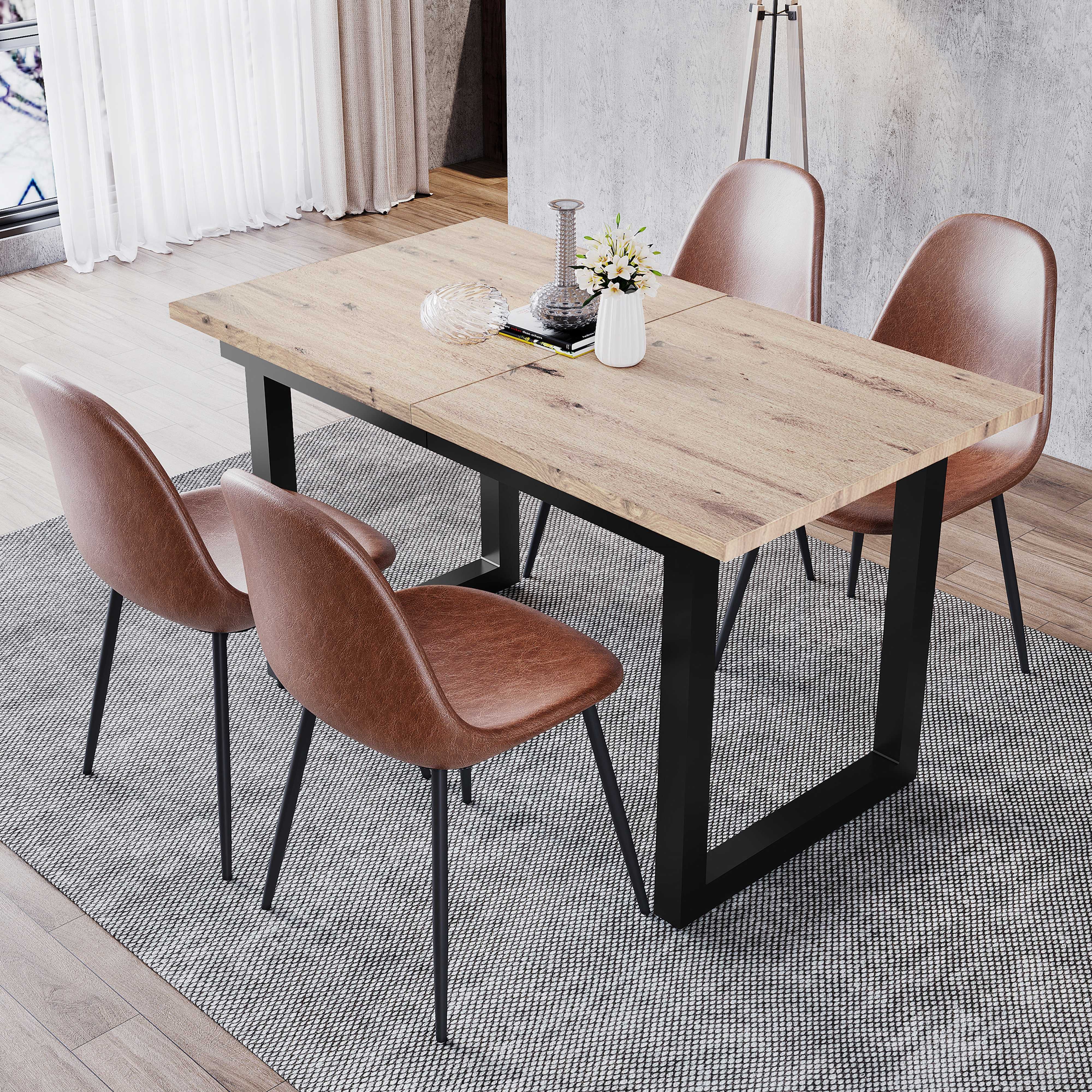 BlingBin Esstisch moderner Küchentisch für Esszimmer günstig online kaufen
