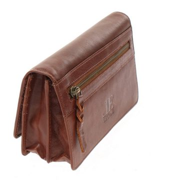 LECONI Geldbörse Damen Clutch Portemonnaie Leder LE9016