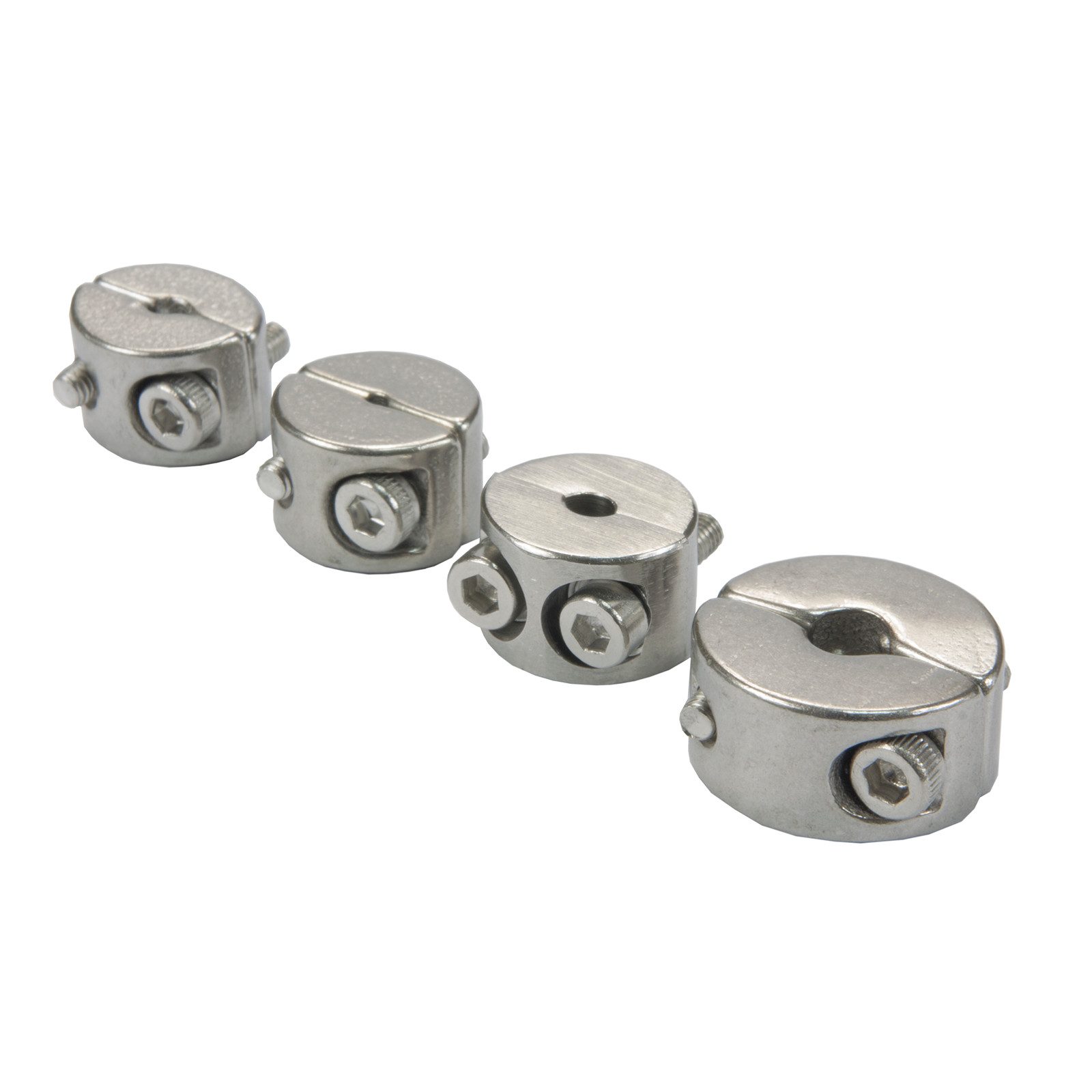 DQ-PP Drahtseilklemme DQ-PP 10 x SEILKLEMME KLEMMRING EDELSTAHL 2-8mm, Klemme, V4Aklemme
