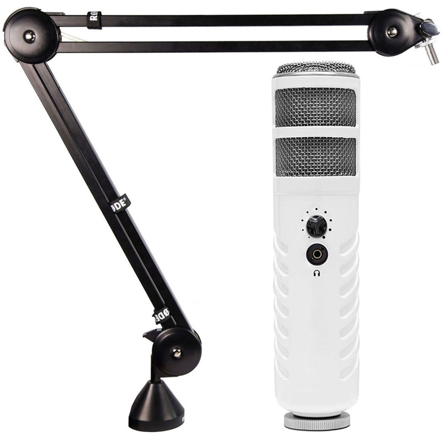 Mikrofon Rode Podcaster Mikrofon mit PSA1 Gelenkarm-Stativ
