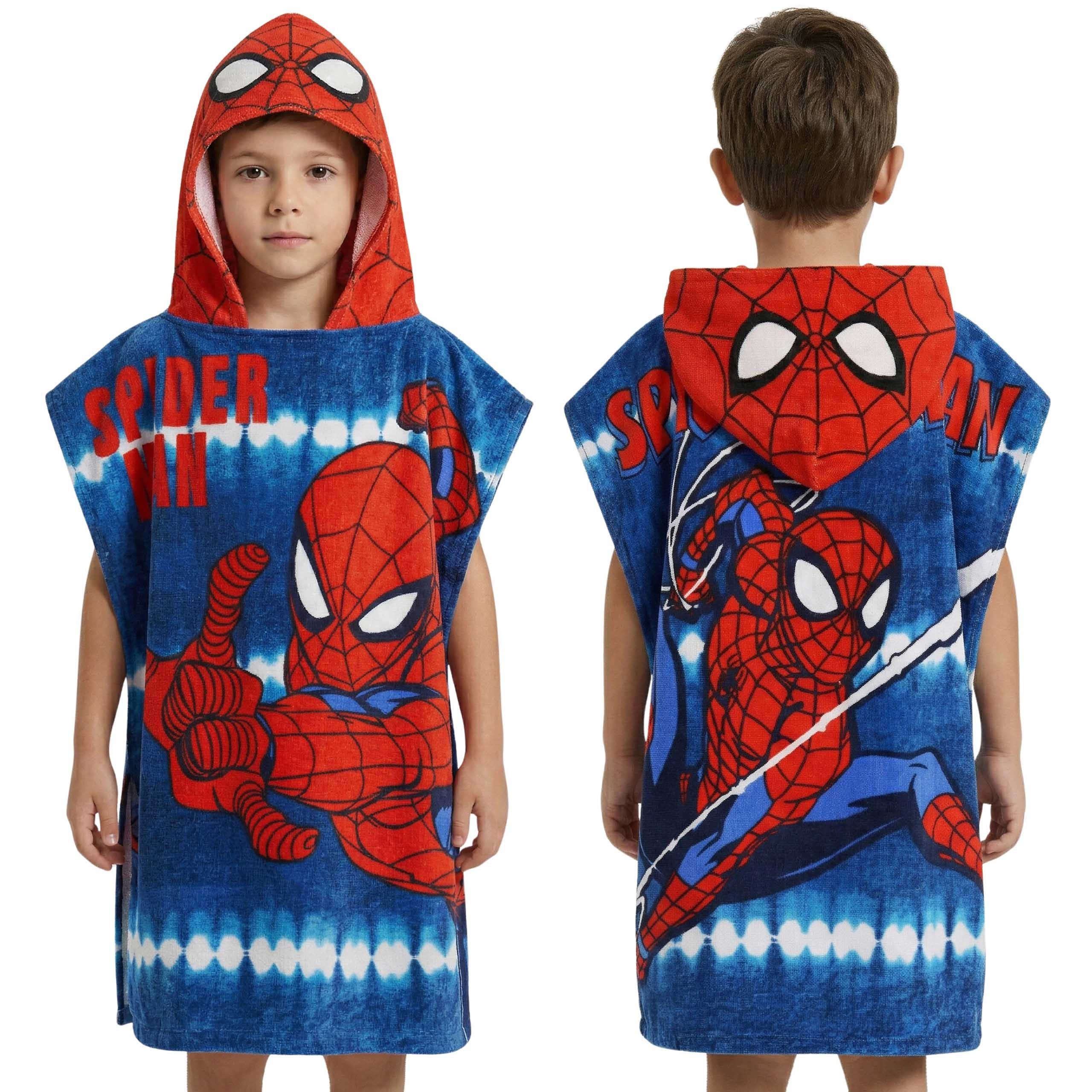 Sarcia.eu Badeponcho MARVEL Spider-Man Badeponcho Kinder, schnelltrocknend, Baumwolle