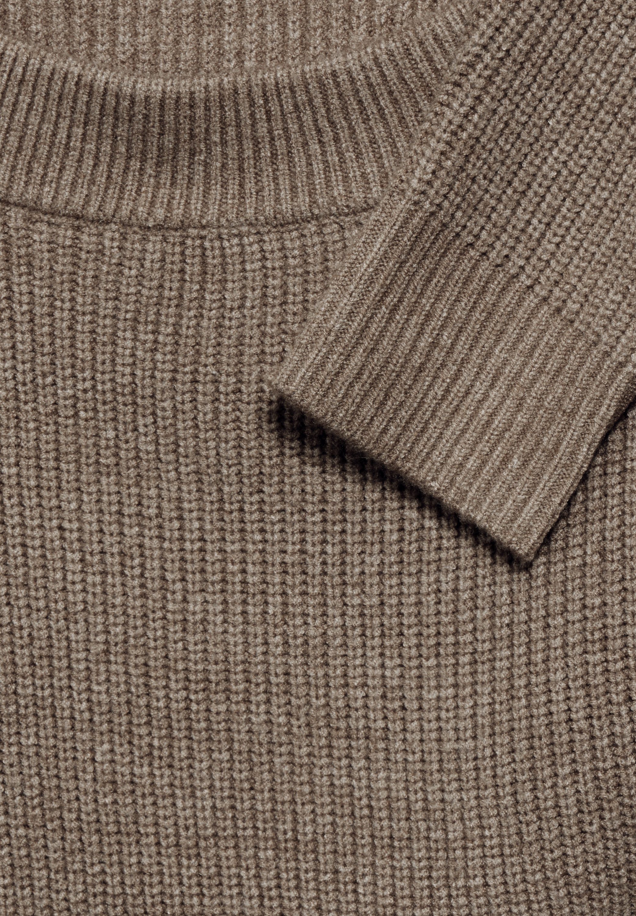 STREET ONE STUDIO Strickpullover mit U-Boot-Ausschnitt