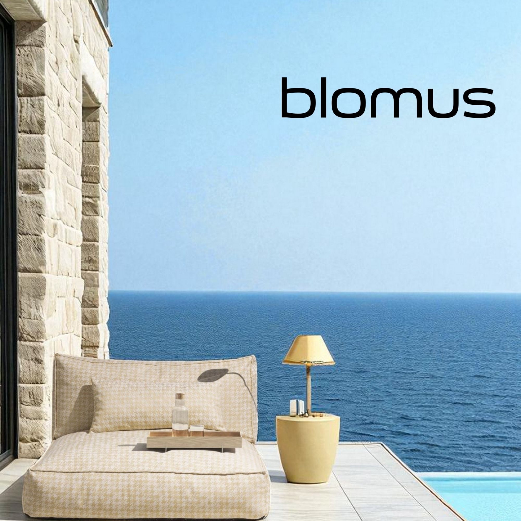 Thumbnail - blomus Wellnessliege Blomus 62138 STAY L Bett Liege Lounge 190x120cm TWIGH SUN