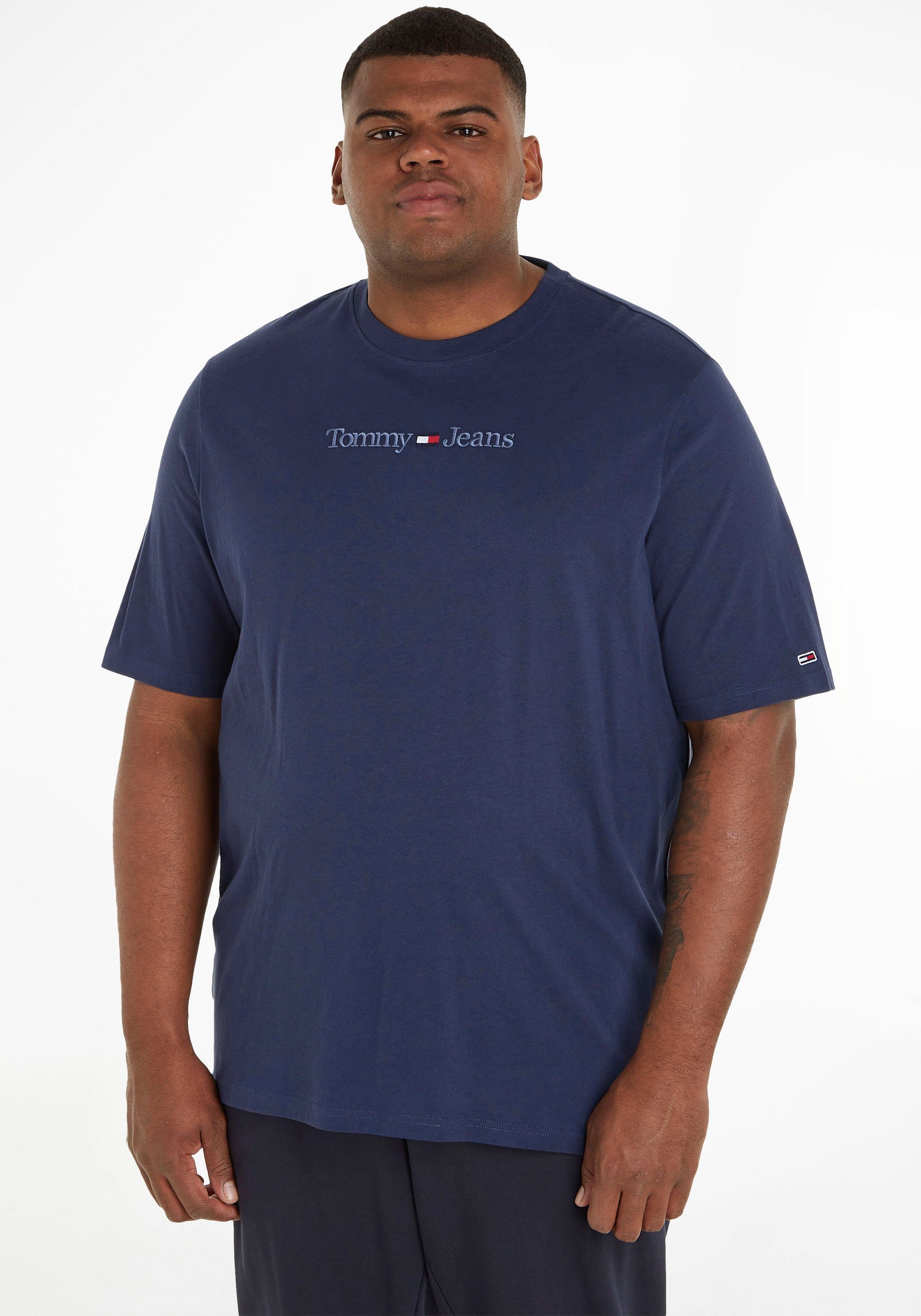 Tommy Jeans Plus T-Shirt TJM PLUS SMALL TEXT TEE Twilight Navy