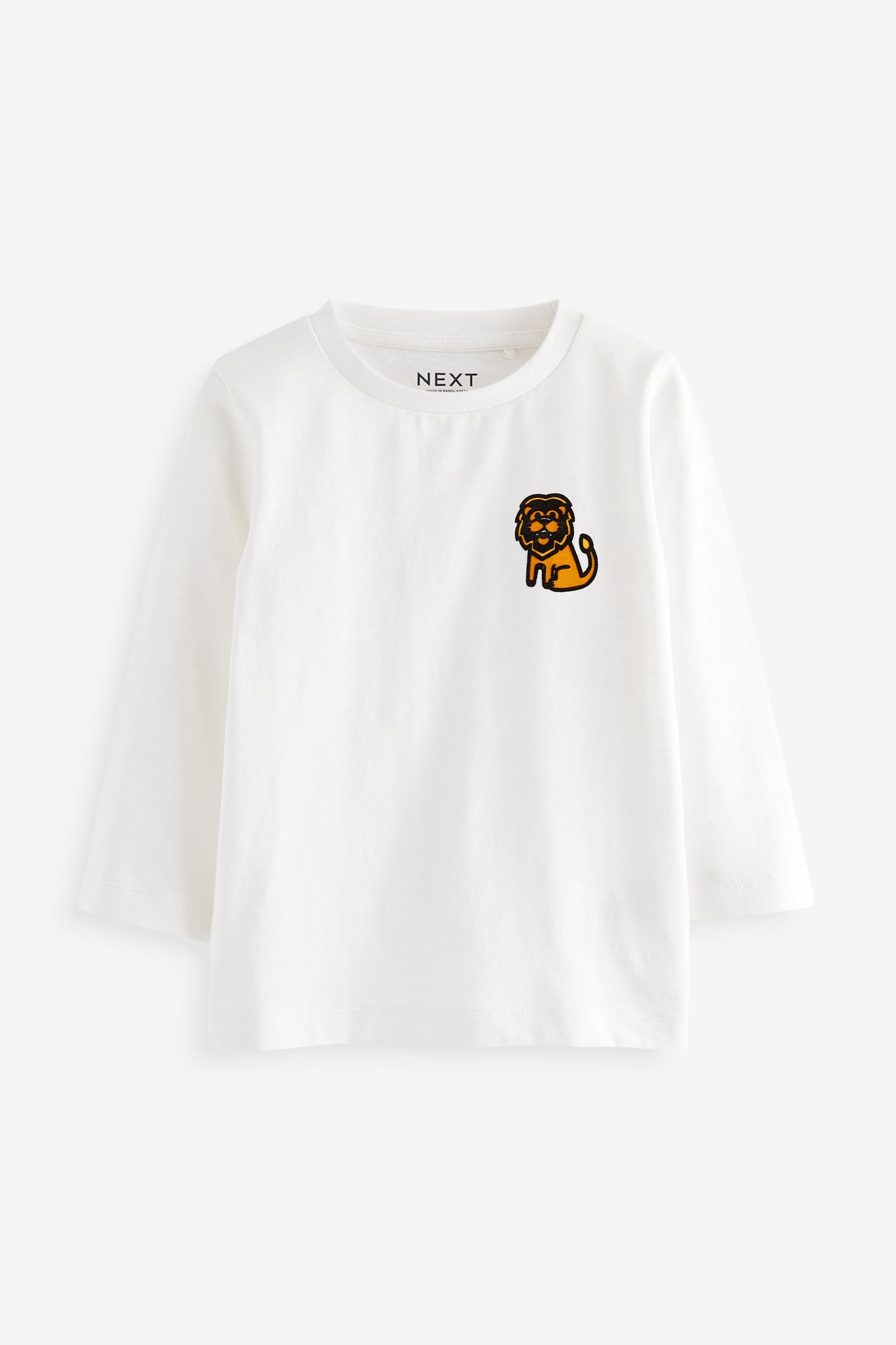 Next Langarmshirt Langärmelige T-Shirts im 5er-Pack (5-tlg)