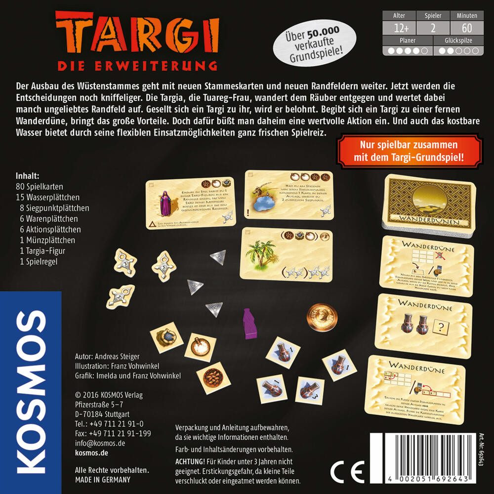 Kosmos Spiel Targi - Die Erweiterung