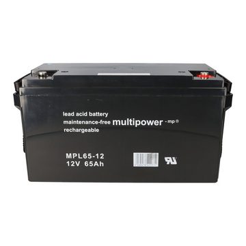 Multipower Multipower Blei-Akku MPL65-12 12V 65Ah Pb Bleiakkus
