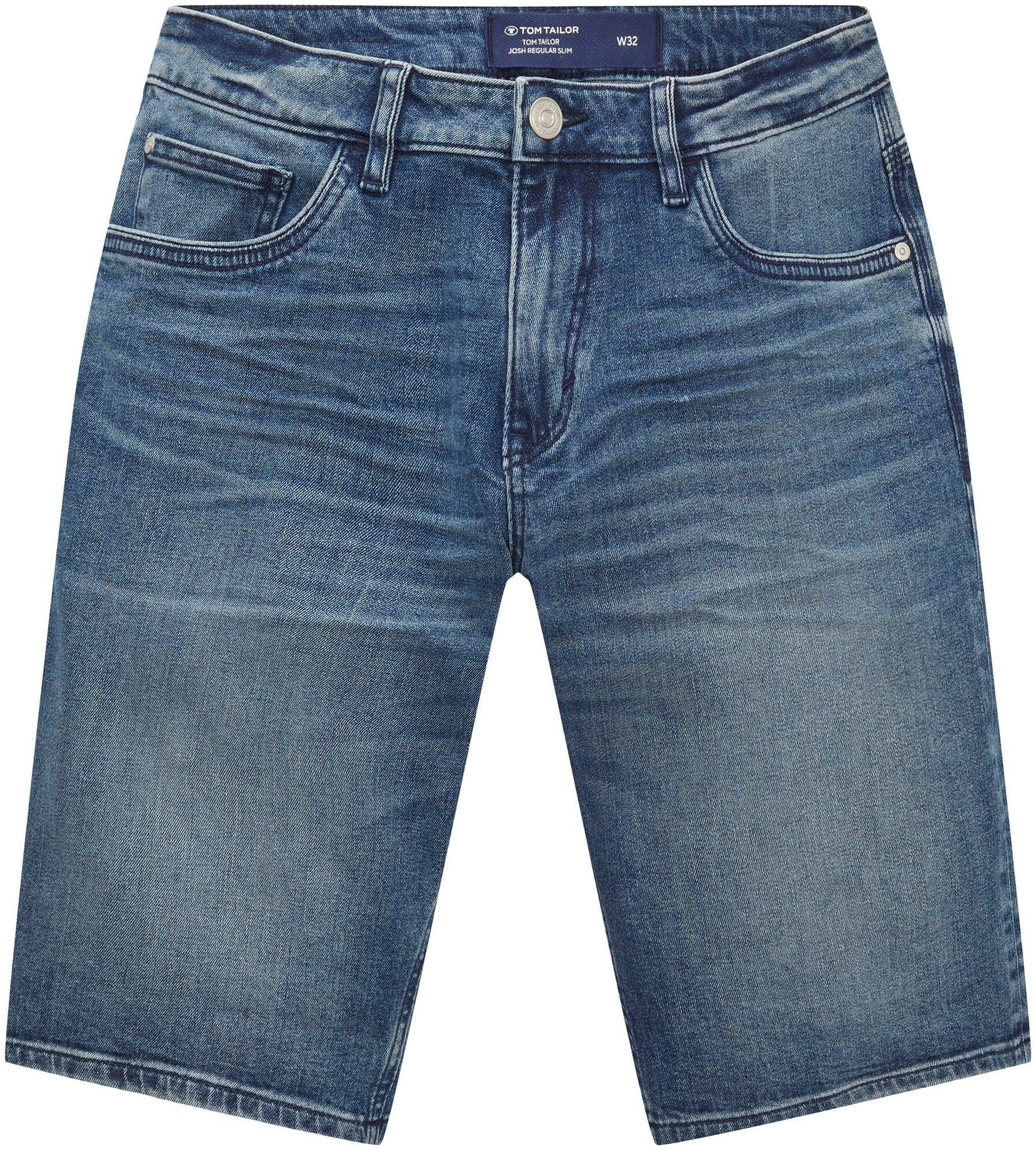 TOM TAILOR 5-Pocket-Jeans mid stone stone