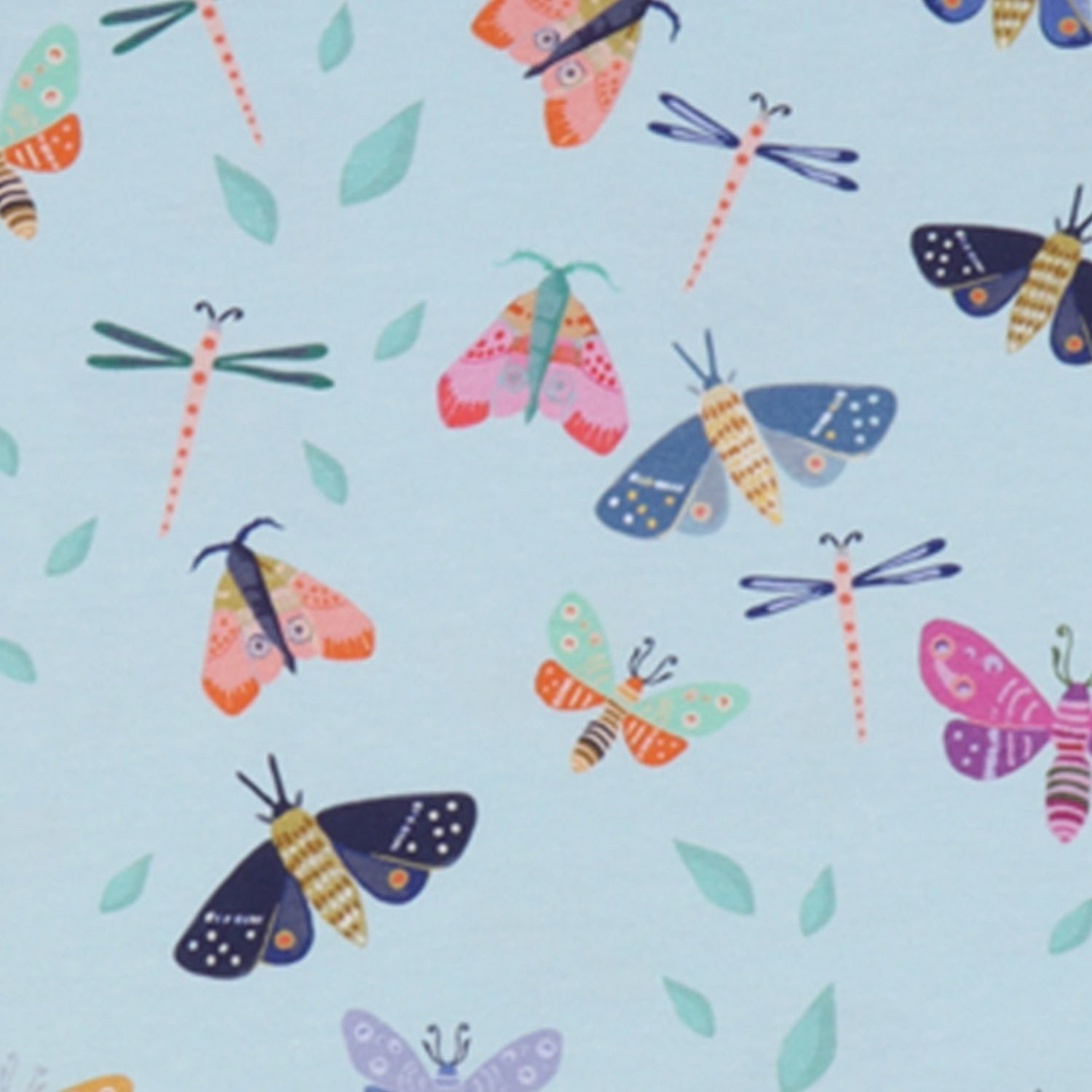 Walkiddy Jerseykleid Walkiddy Colorful Butterflies Kinder Bio Baumwolle GOTS Pink Bio Baumwolle,GOTS, Kinderbekleidung,nachhaltige Klamotten,Jerseykleid