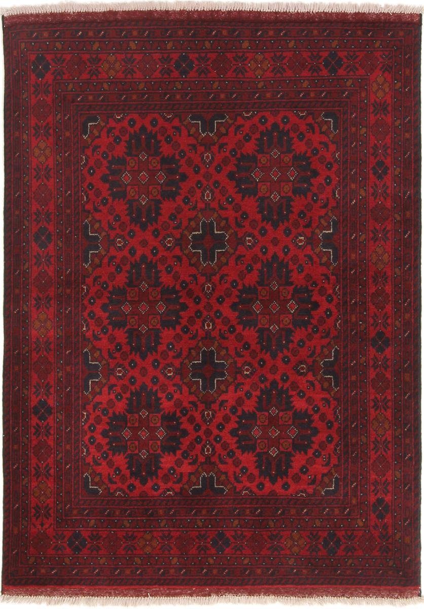 Orientteppich Khal Mohammadi 104x143 Handgeknüpfter Orientteppich, Nain Trading, rechteckig, Höhe: 6 mm