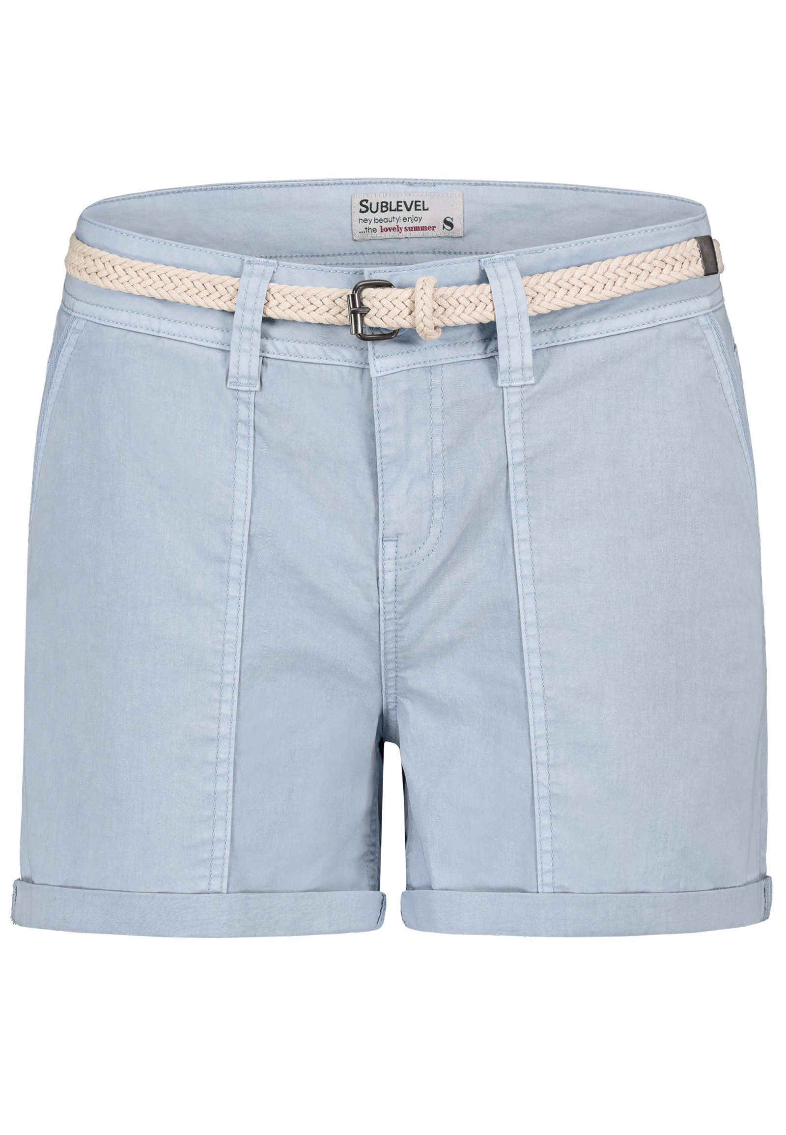 SUBLEVEL Bermudas Short Bermuda kurze Hose Sommer Chino Shorts stoff Hotpan günstig online kaufen