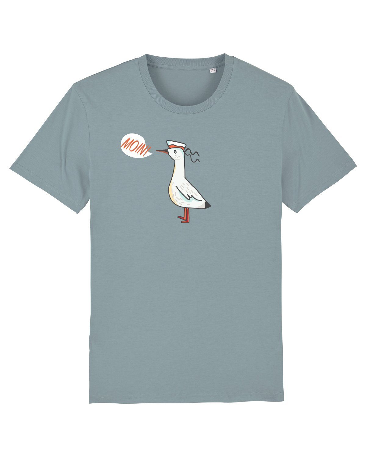 Herren Shirts wat Apparel Print-Shirt Moin Seagull (1-tlg)