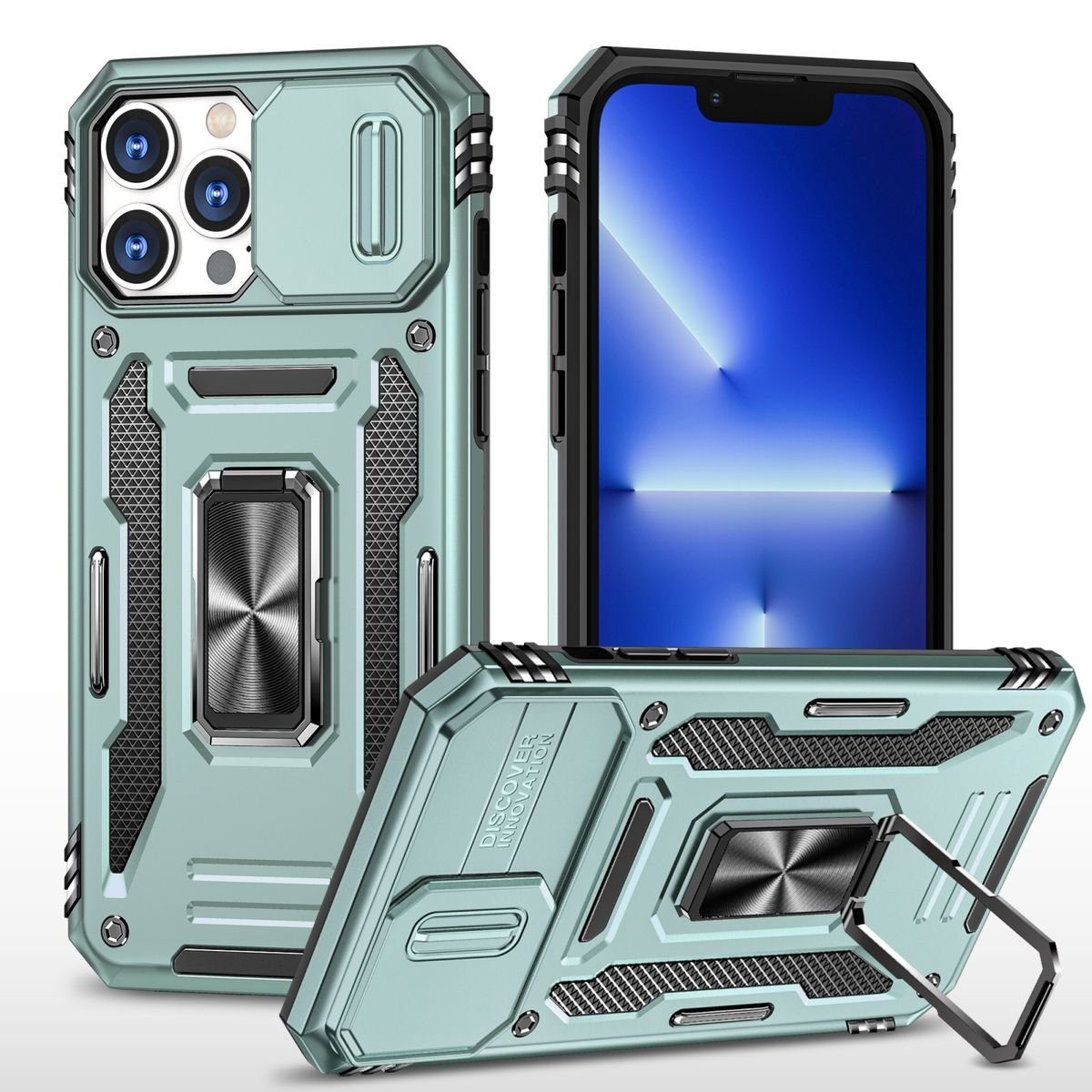 König Design Handyhülle Apple iPhone 15 Pro, Schutzhülle Case Cover Backcover Etuis Bumper