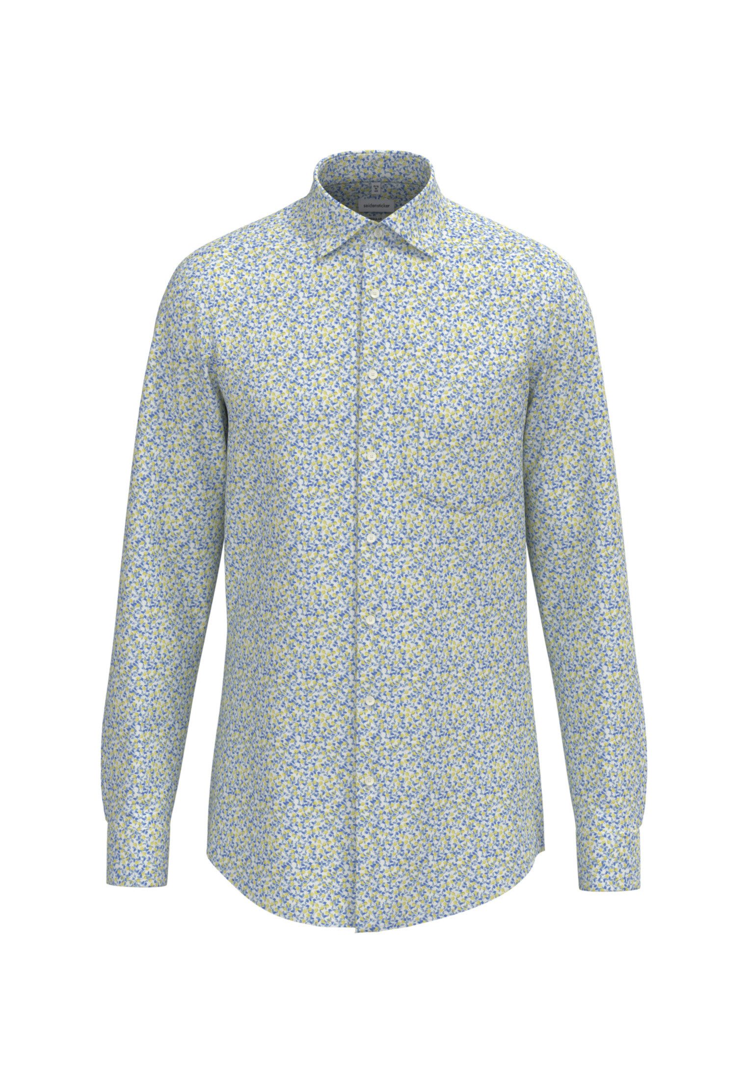 seidensticker Businesshemd Regular Regular 1/1 Kentkragen Druck günstig online kaufen