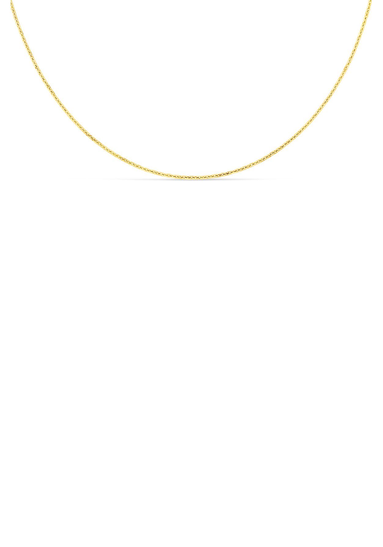 Firetti Collierkettchen Schmuck Geschenk Gold 333 Halsschmuck Halskette  Goldkette Ankerkette, zu Kleid, Shirt, Jeans, Sneaker! Anlass Geburtstag  Weihnachten, Gut kombinierbar mit einem schönen Anhänger