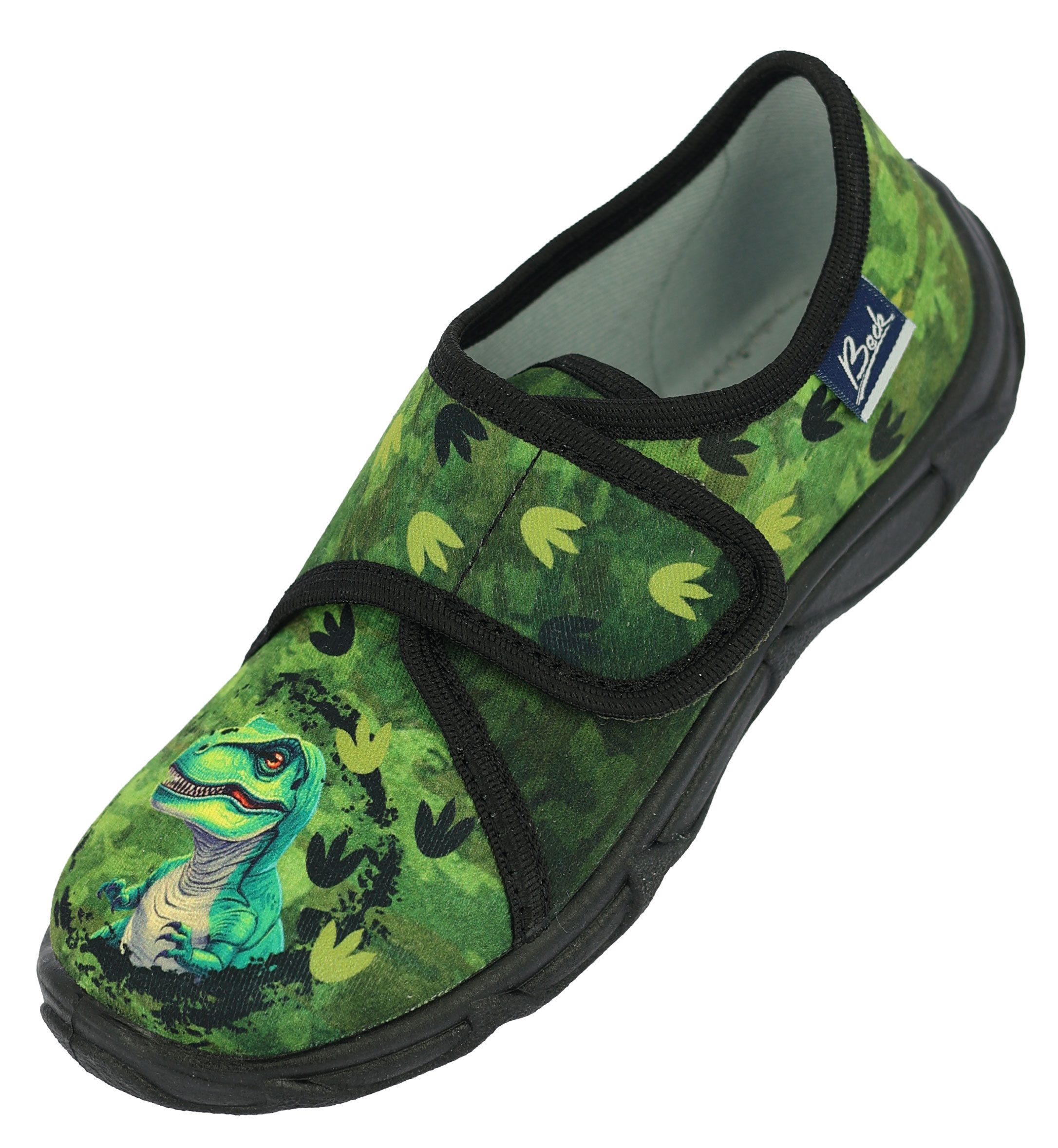 Beck Hausschuh Tyrannus Hausschuh cooler Dino-Druck