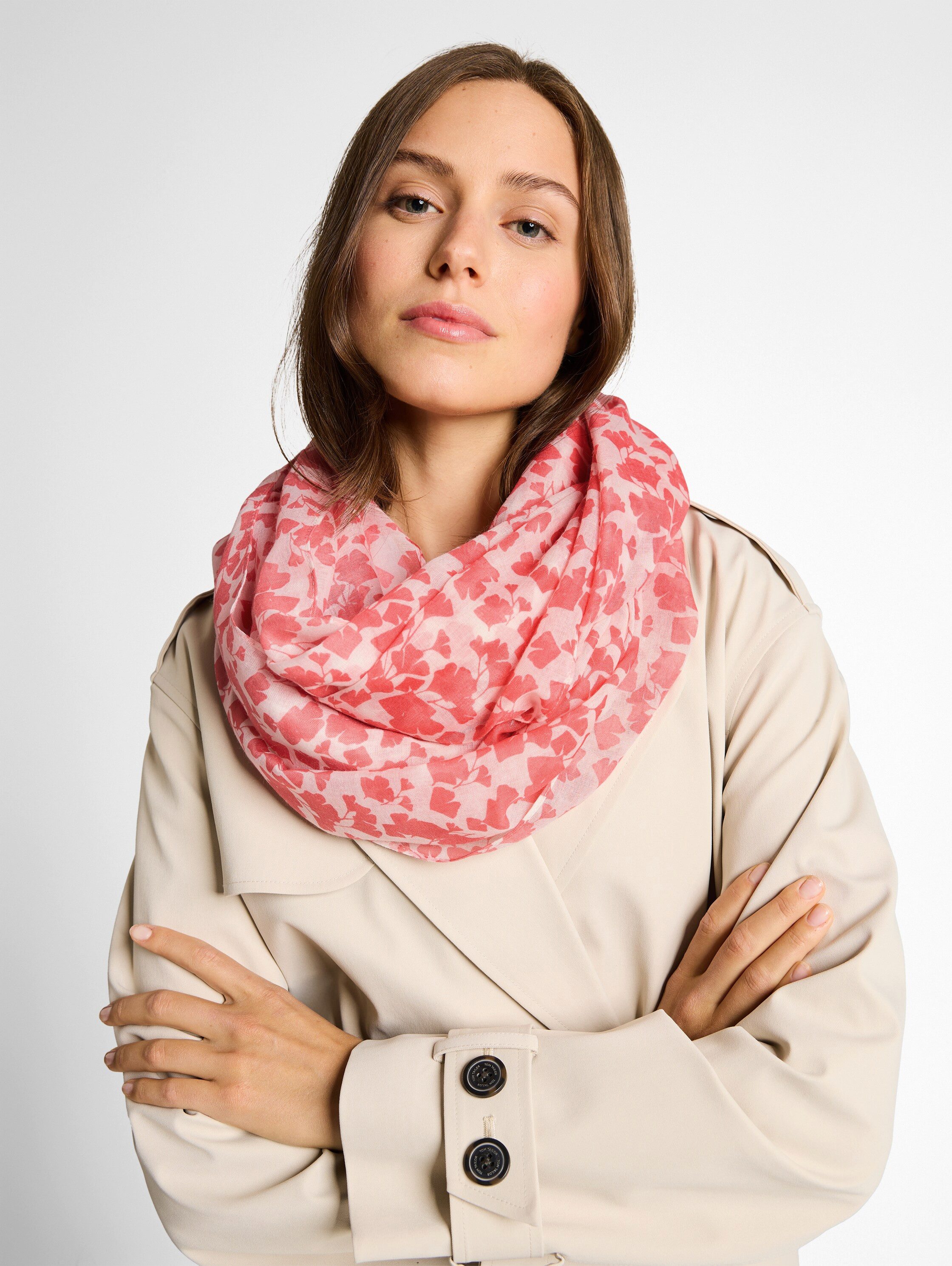 TOM TAILOR Loop, mit Muster