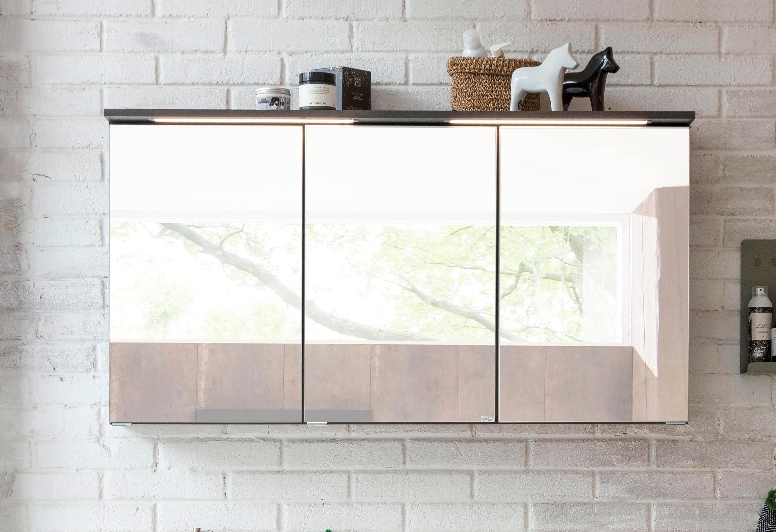 welltime Spiegelschrank "Lucca" mit LED Beleuchtung günstig online kaufen