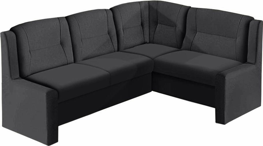 Max Winzer® Eckbank Noah in 2 Größen und 2 Bezugsqualitäten, bequem und komfortabel
