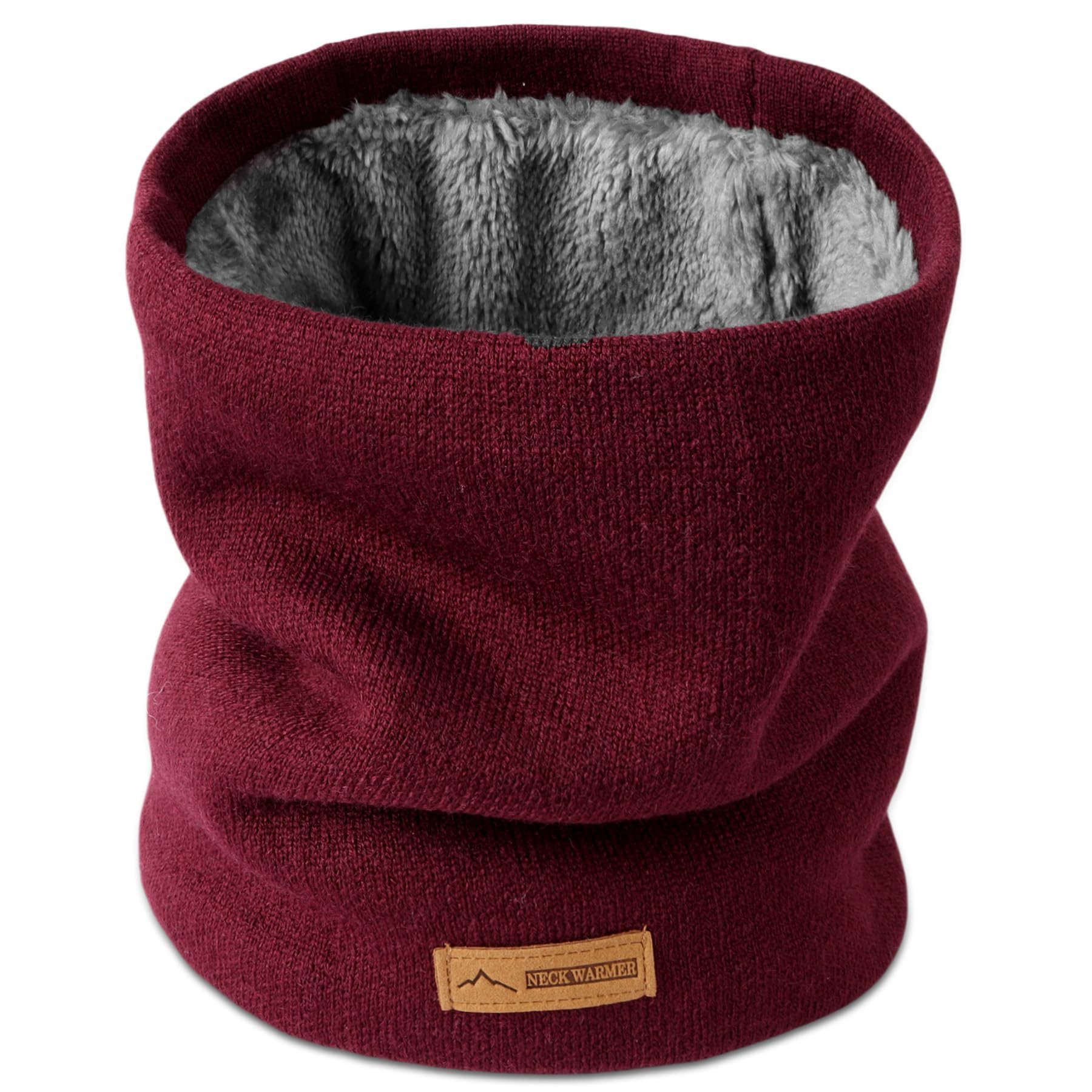Coonoor Halswärmer Winter Schlauchschal Unisex Ski, Fleece Schlauchschal Halstuch