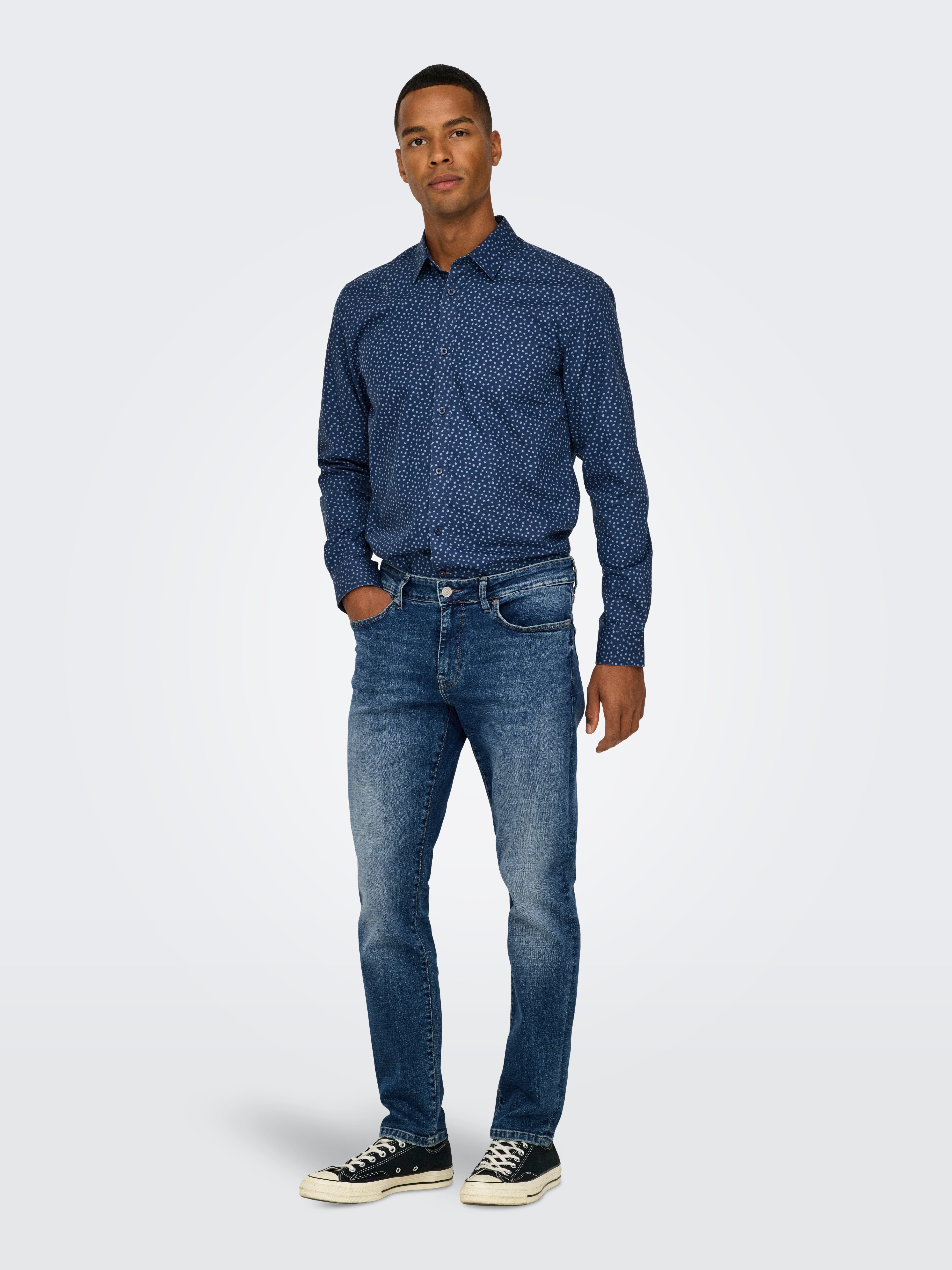 ONLY & SONS Regular-fit-Jeans ONSWEFT REG. DMB TINT 2139 TAI DNM NOOS günstig online kaufen