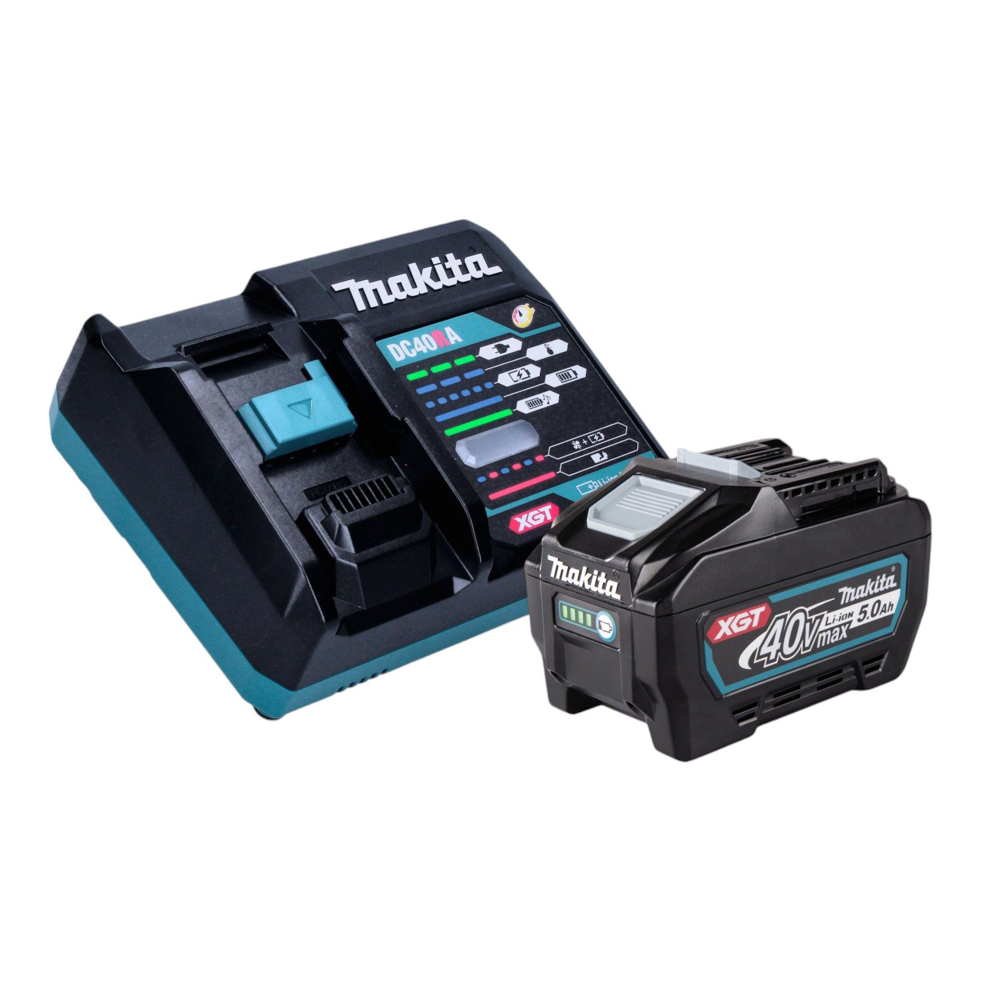 Makita Akku-Kettensäge UC 012 GT101 Kettensäge 40 V max. 40 cm + 1x Akku 5,0 Ah + Lader