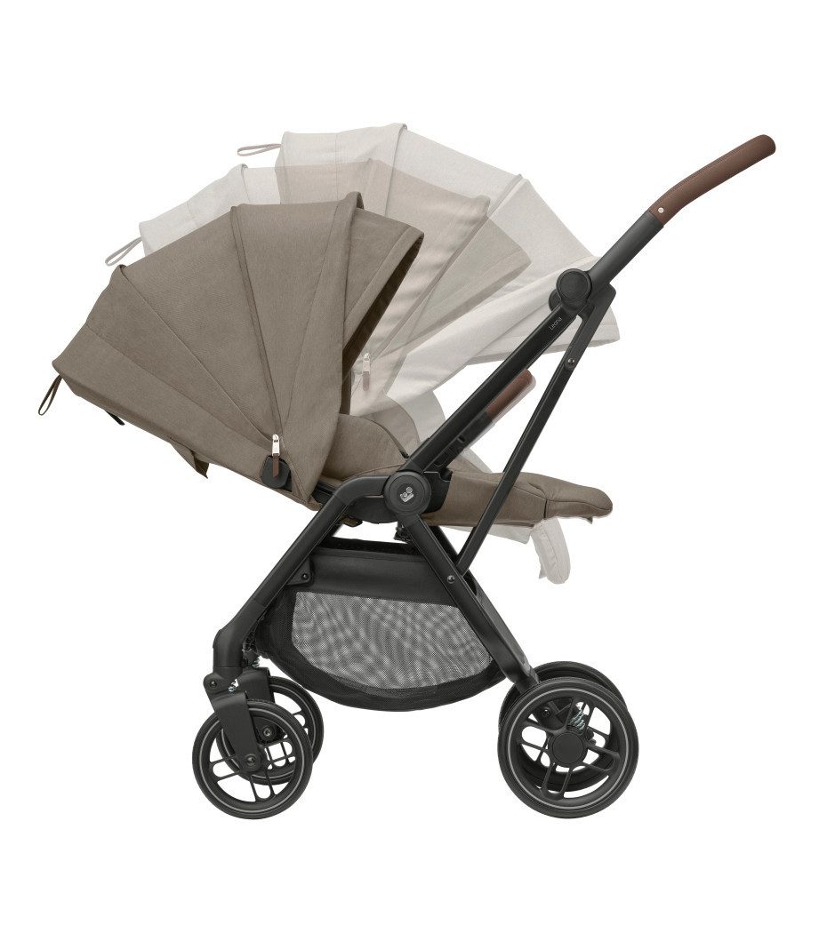Maxi-Cosi Kinder-Buggy Maxi-Cosi Leona² Kinderwagen, 0–4 Jahre, 0–22 kg, federleichter, super, Superkompakt zusammenklappbar Wächst mit deinem Kind mit Große pannen…