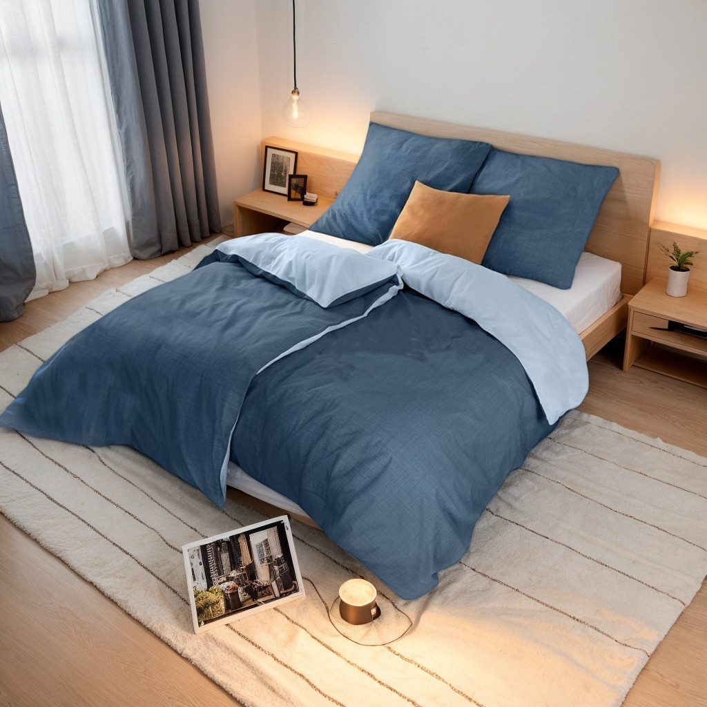 i@home Bettwäsche Wendebettwäsche aus 100% Baumwolle, 135x200 oder 155x220 günstig online kaufen