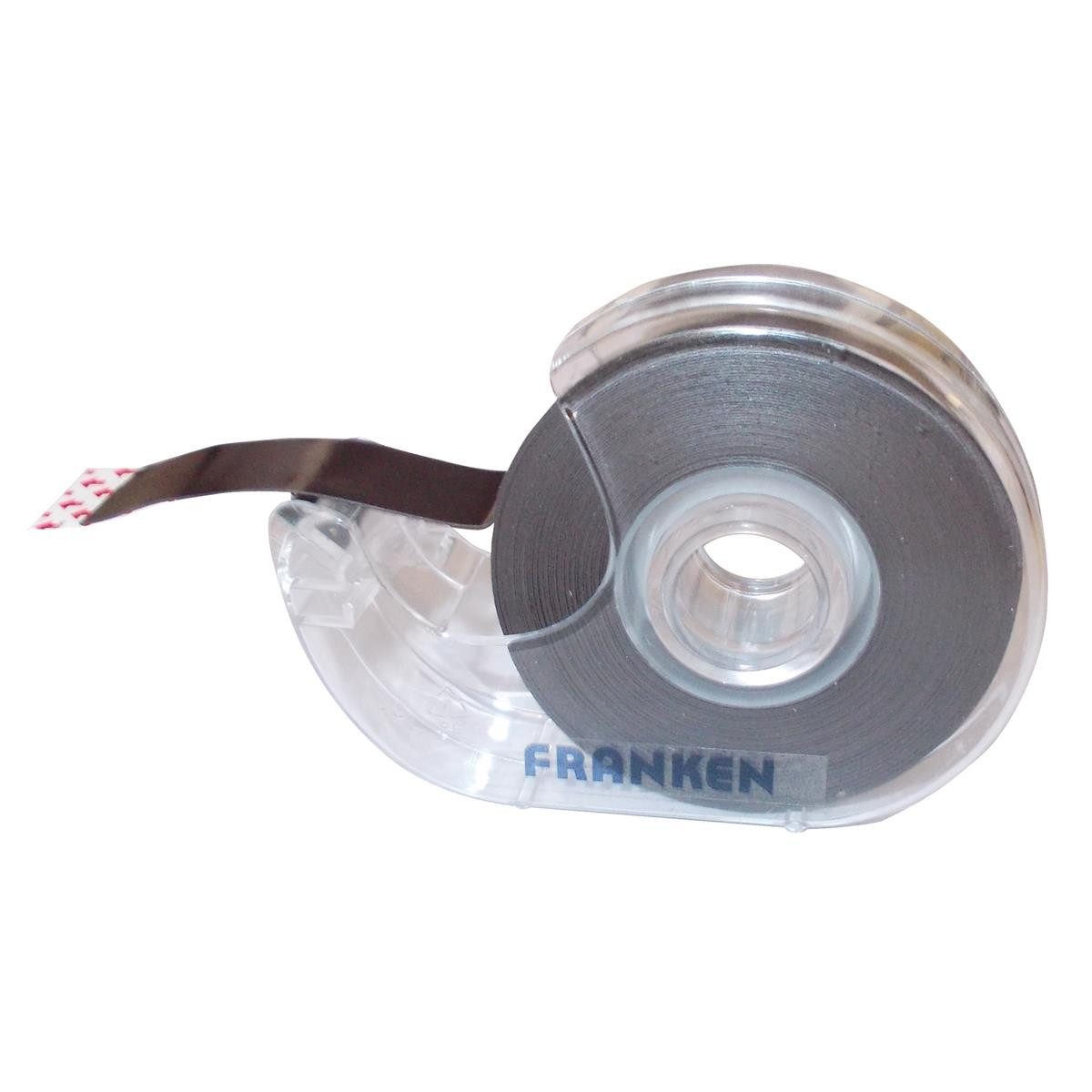 FRANKEN Magnet FRANKEN Magnetband im Spender, schwarz, 19 mm x 8 m