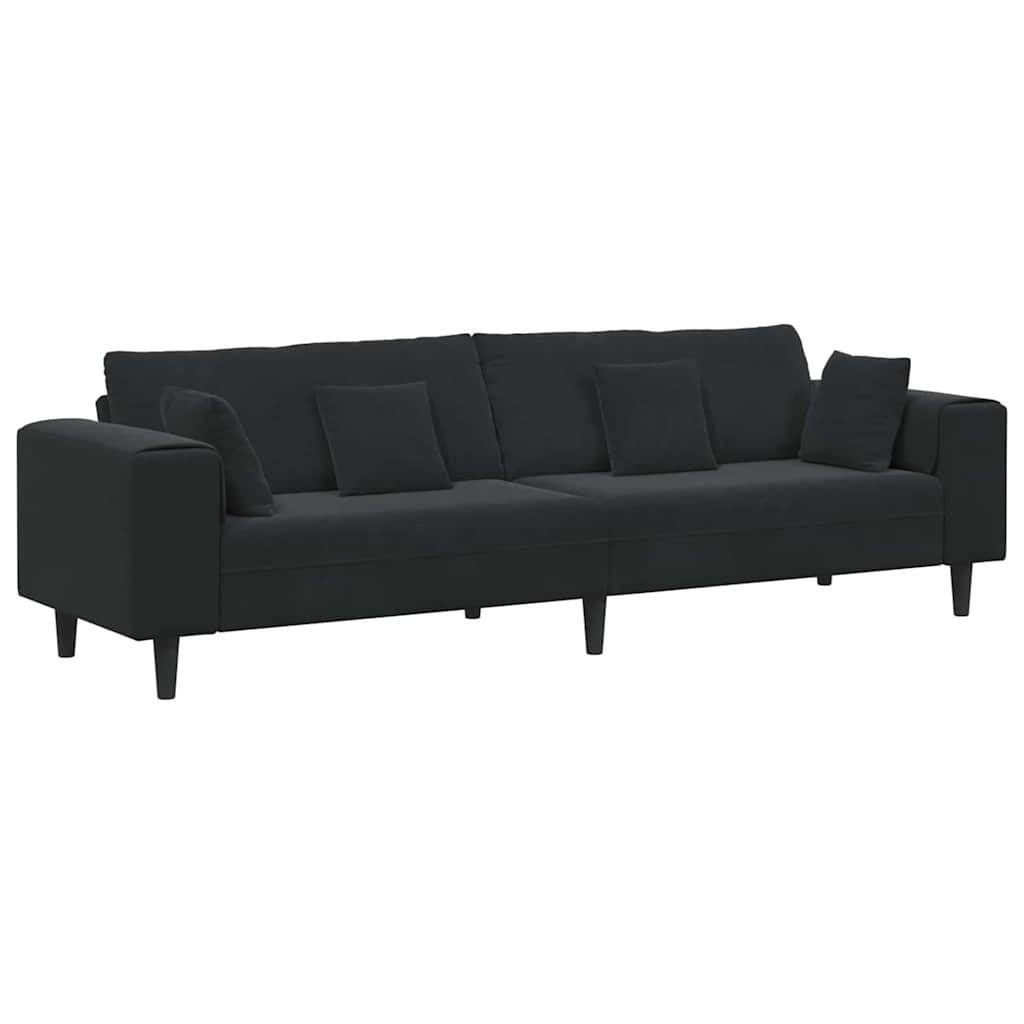 vidaXL Sofa Samt Sofa mit Kissen günstig online kaufen