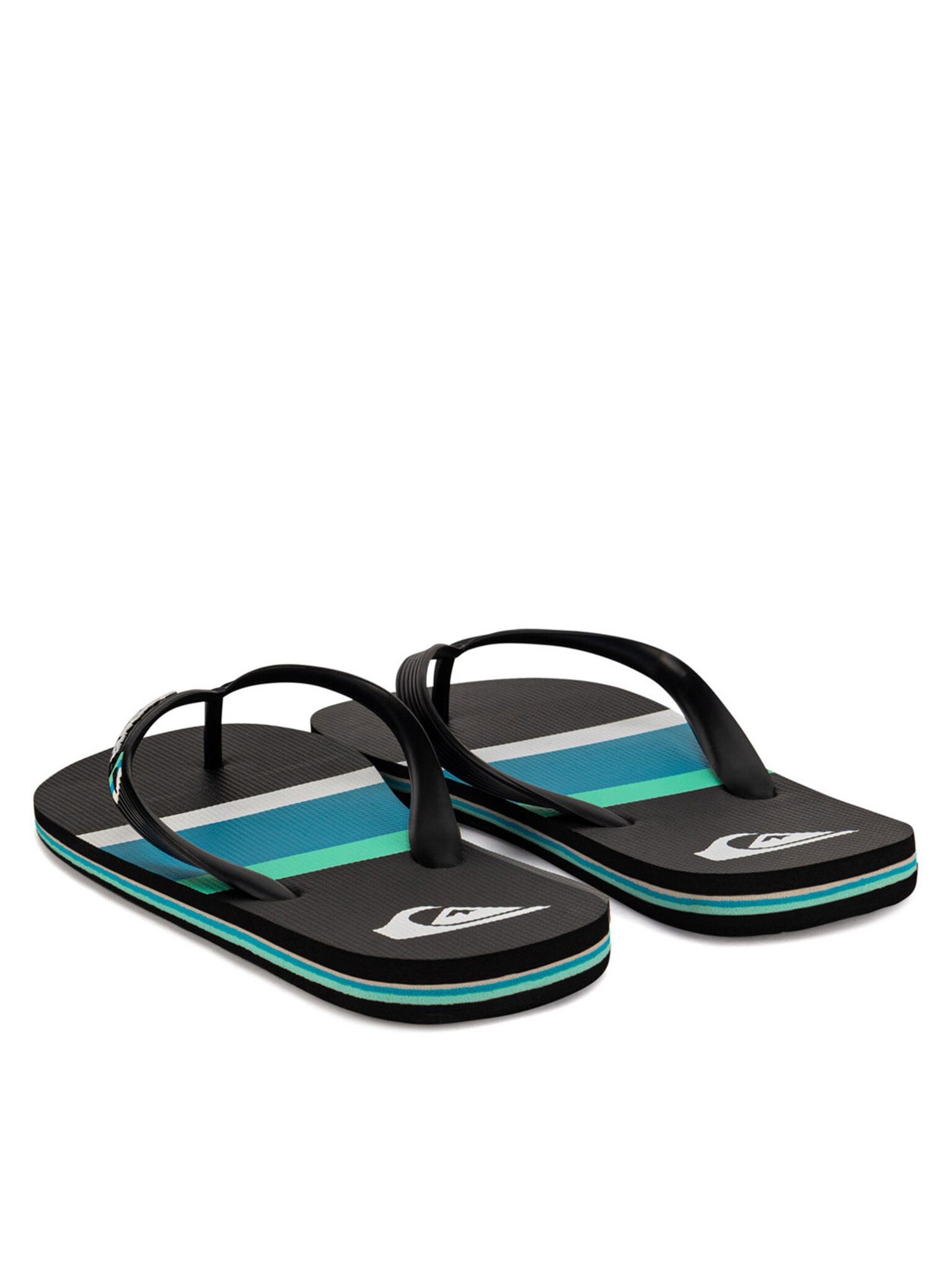 Quiksilver Quiksilver Zehentrenner Herren MOLOKAI STRIPE AQYL101361 KVJ3 Schwarz Zehentrenner