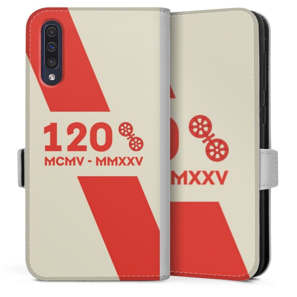 DeinDesign Handyhülle 1. FSV Mainz 05 E.V. 120 Jahre Bundesliga, Samsung Galaxy A30s Hülle Handy Flip Case Wallet Cover