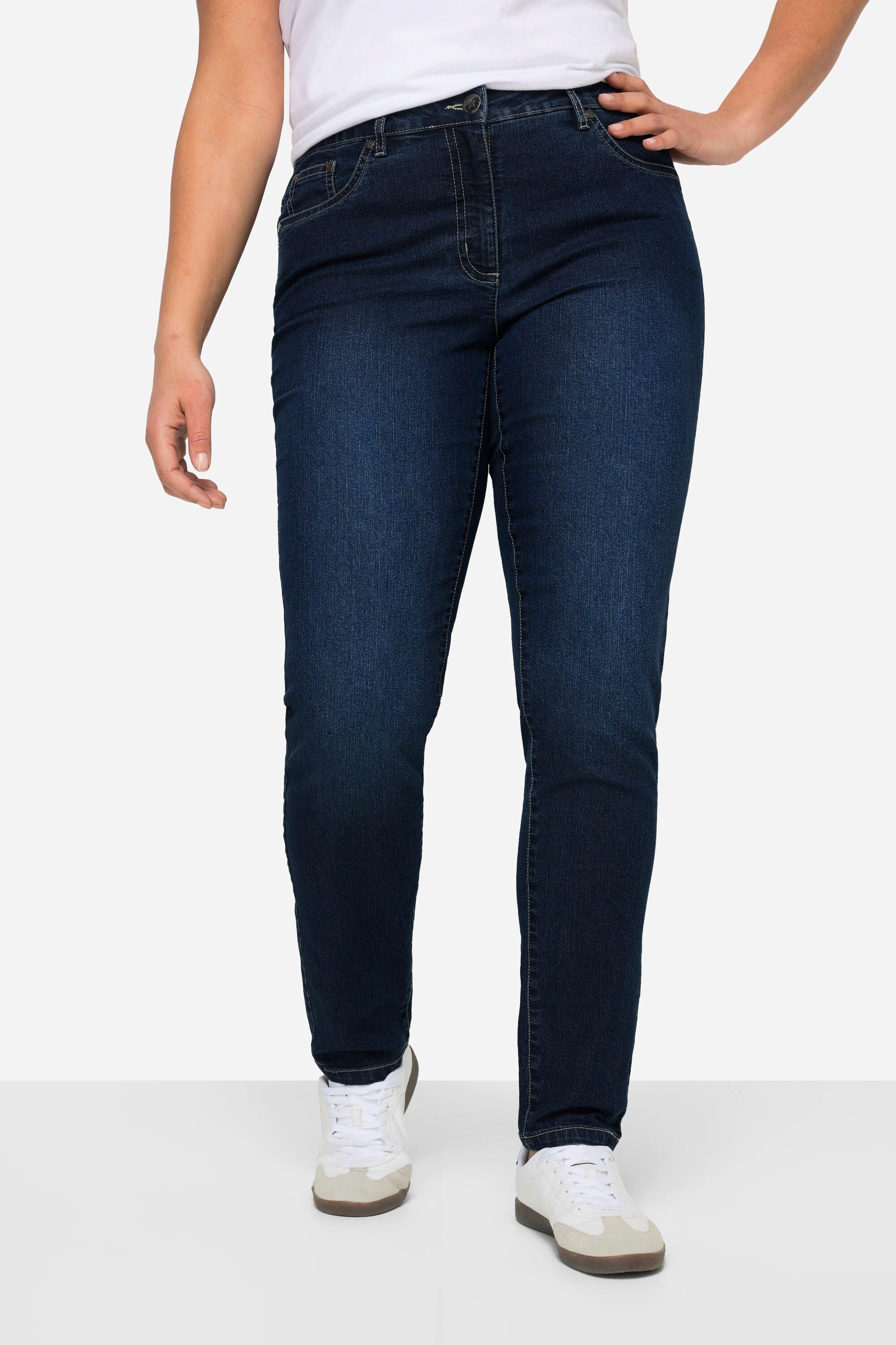 Angel of Style Röhrenjeans Jeans Emma Slim Fit Stretchkomfort 5-Pocket
